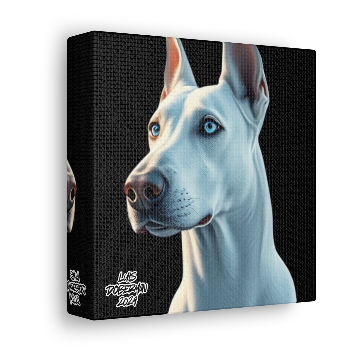 Luis Doberman 2024 Edition 001 Canvas