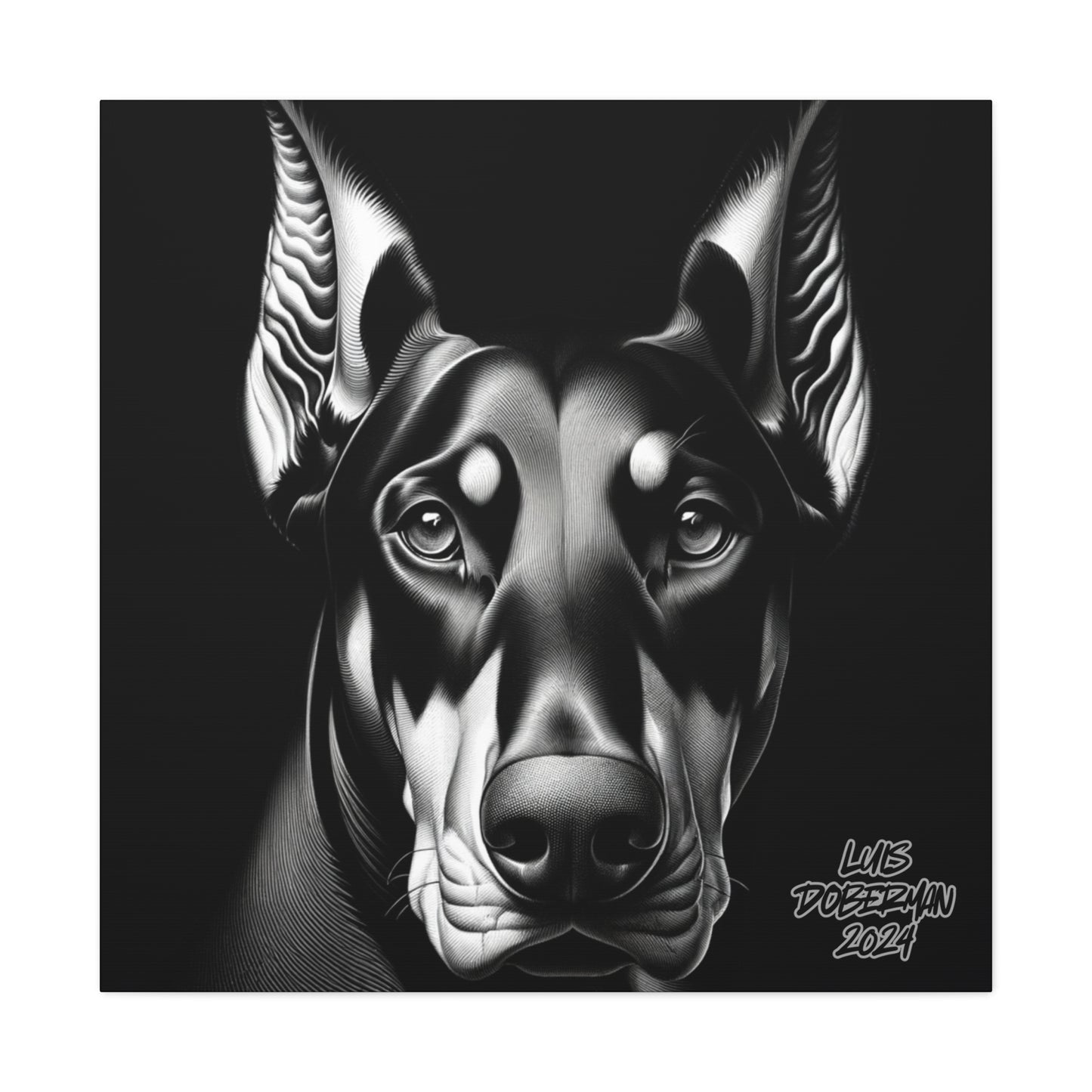 Luis Doberman 2024 Edition 042 Canvas