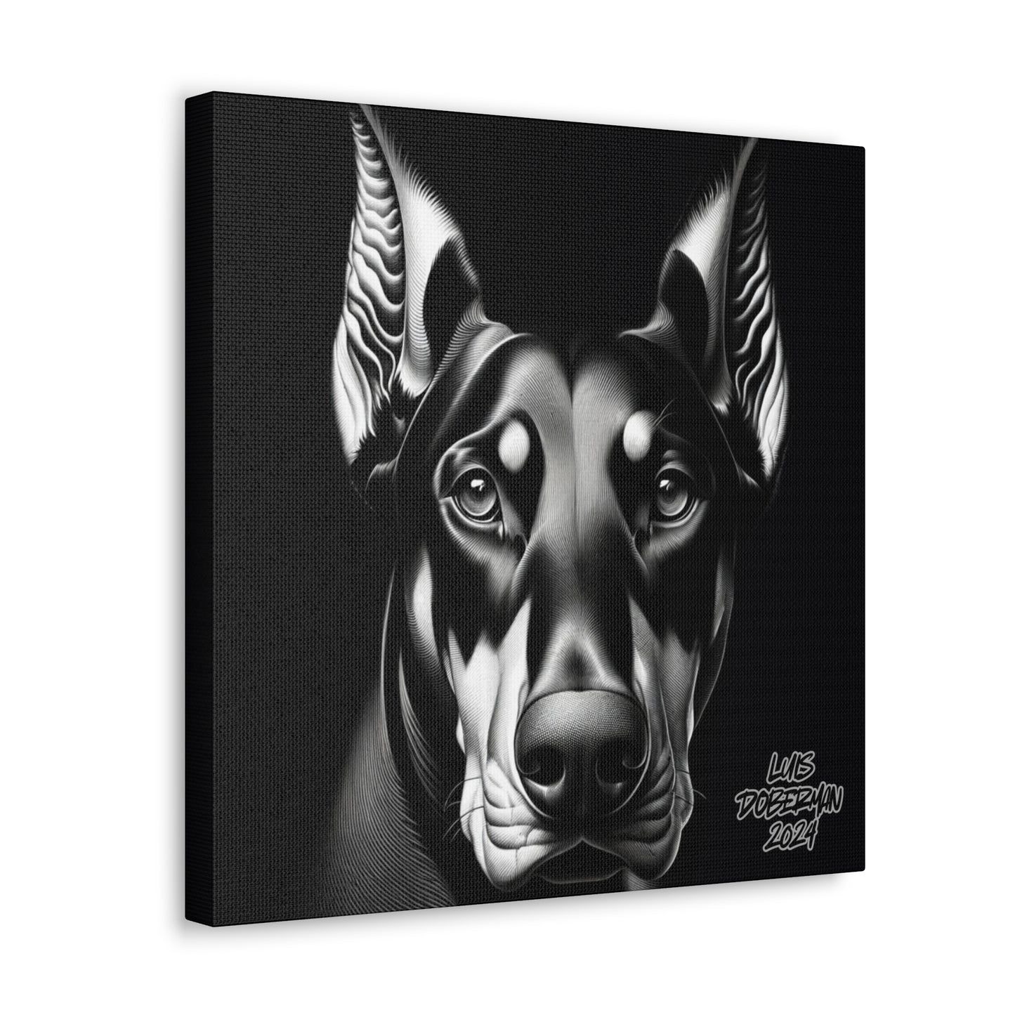 Luis Doberman 2024 Edition 042 Canvas