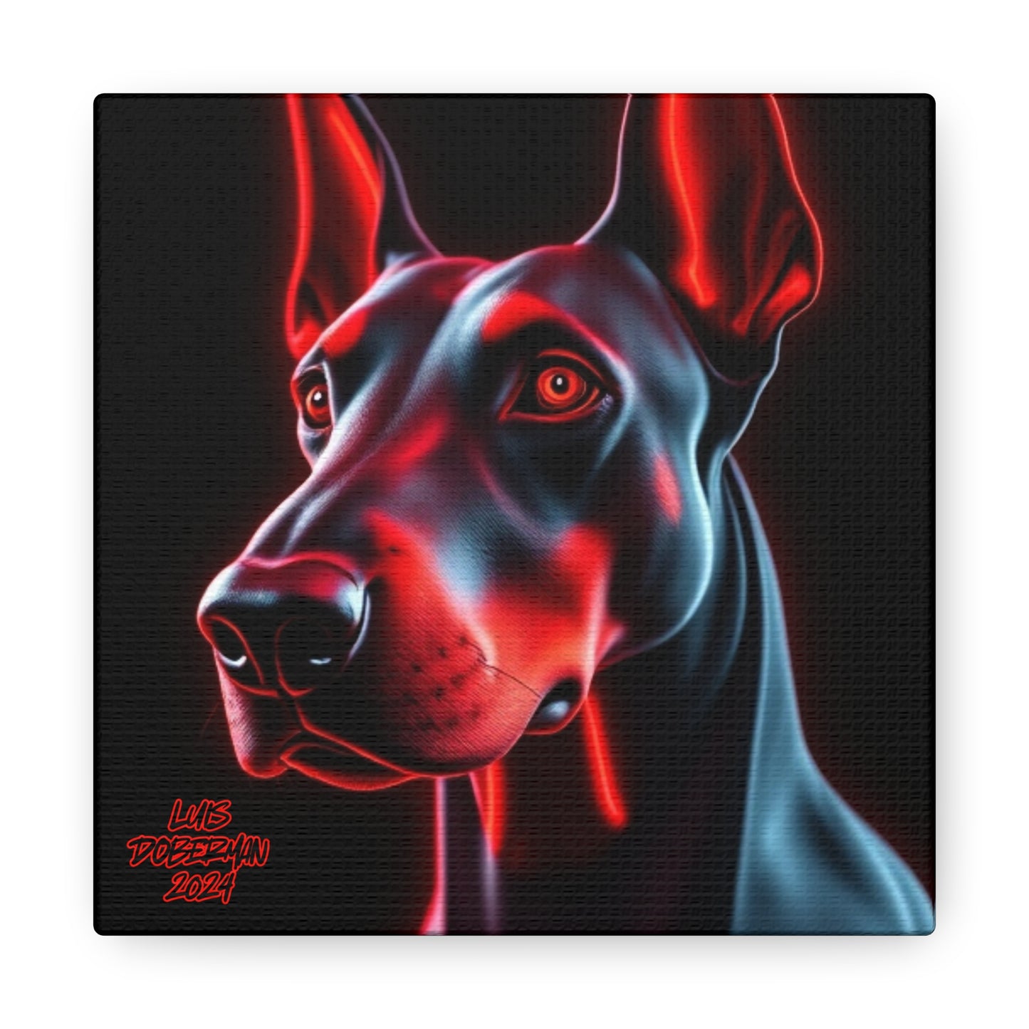 Luis Doberman 2024 Edition 006 Canvas