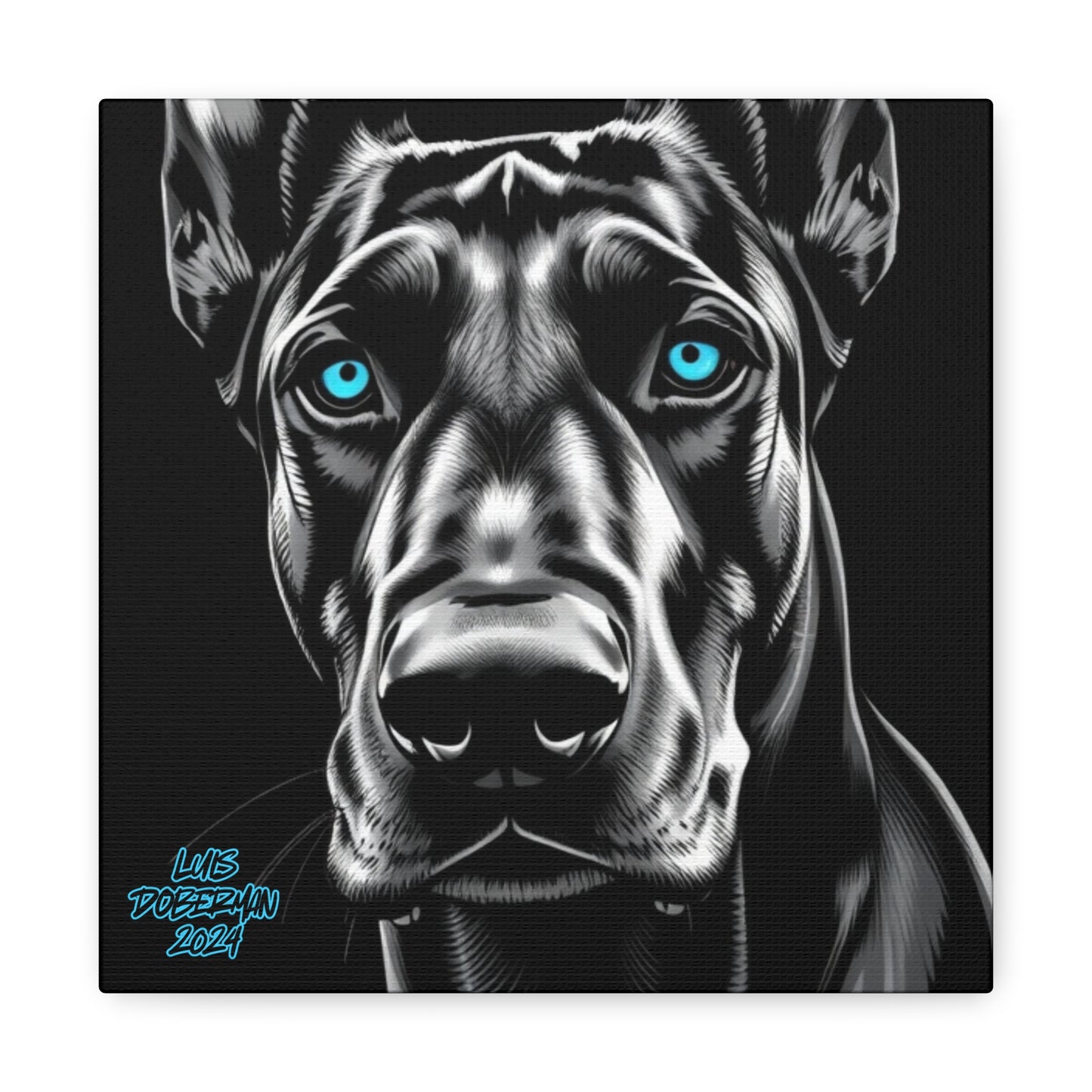 Luis Doberman 2024 Edition 004 Canvas