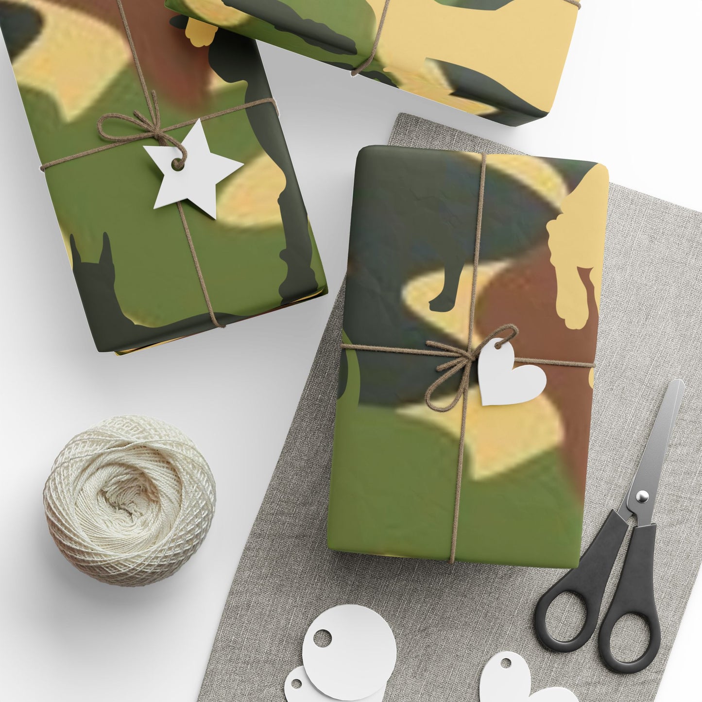 Camo 7 Doberman Pattern Wrapping Papers