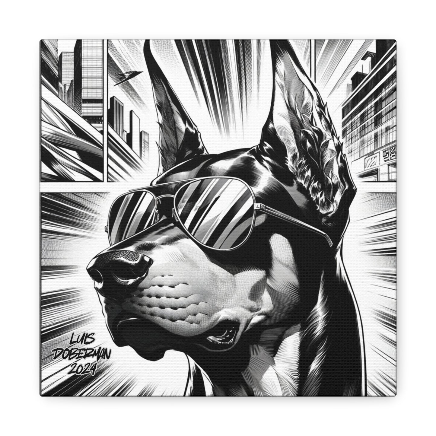 Luis Doberman 2024 Edition 037 Canvas