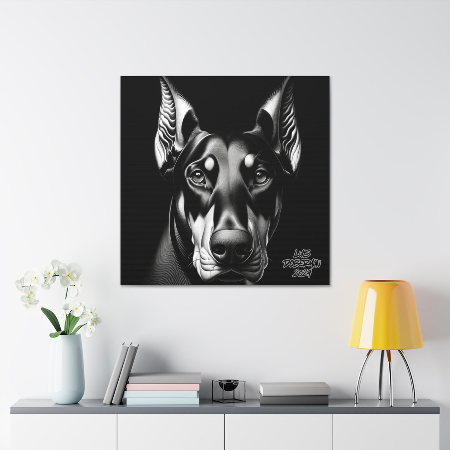 Luis Doberman 2024 Edition 042 Canvas