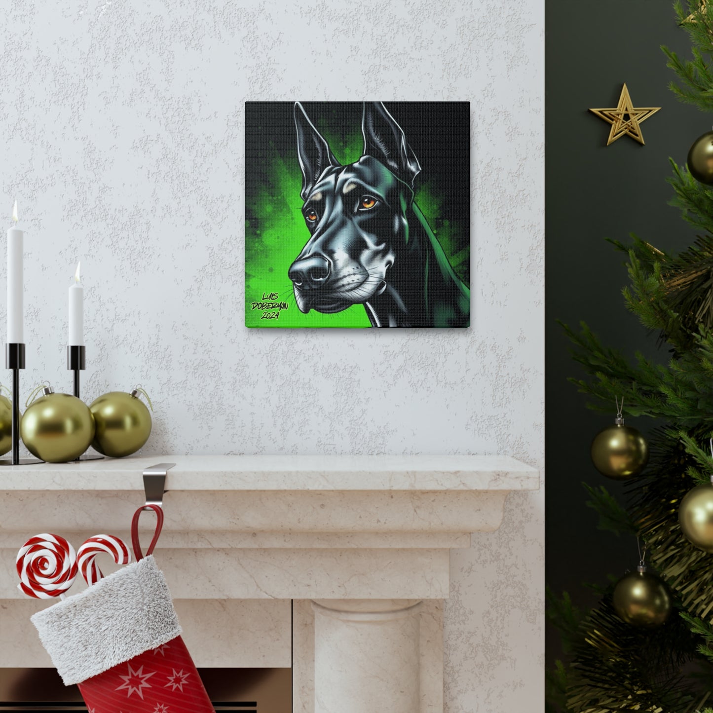 Luis Doberman 2024 Edition 007 Canvas
