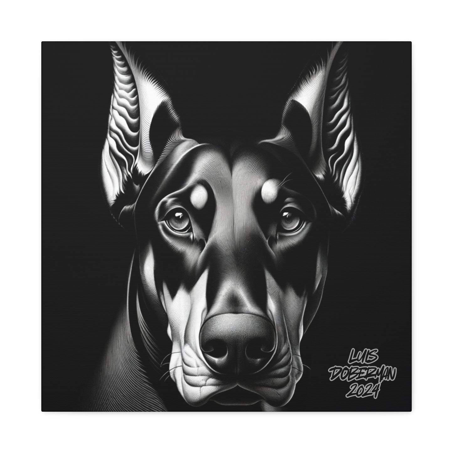 Luis Doberman 2024 Edition 042 Canvas