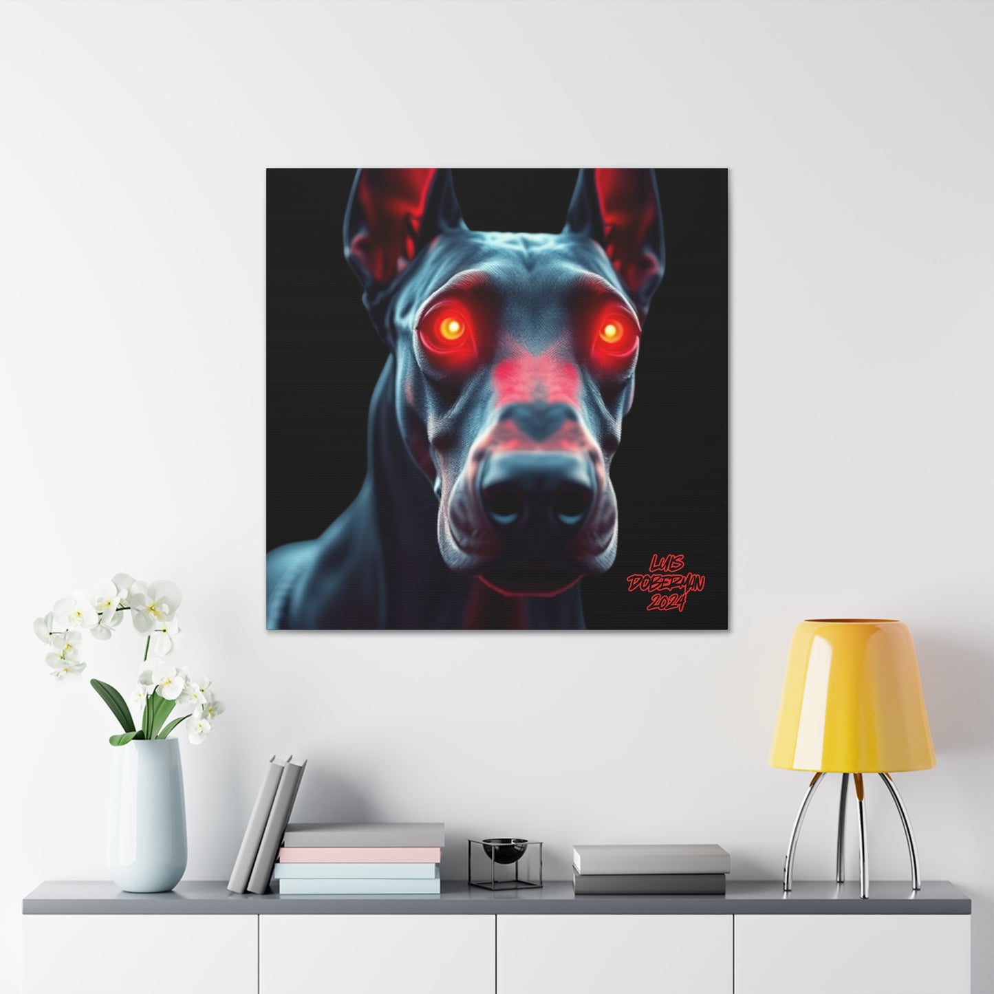 Luis Doberman 2024 Edition 008 Canvas Gallery Wraps