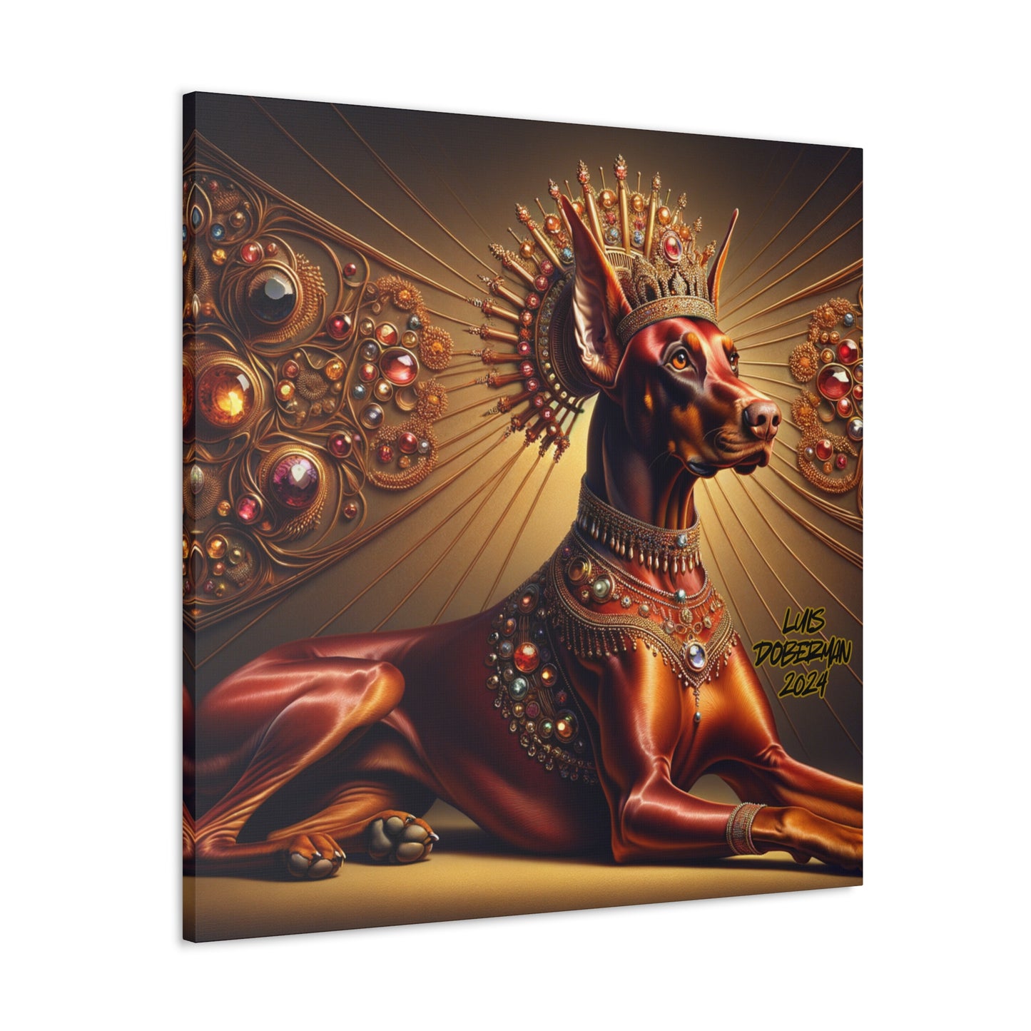 Luis Doberman 2024 Edition 028 Canvas