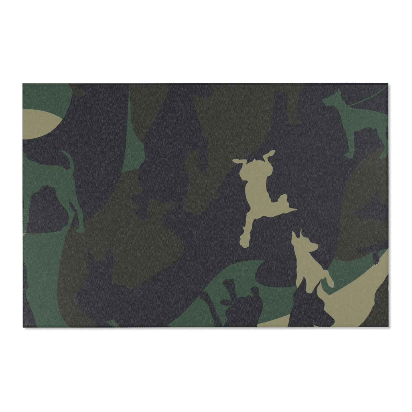 Dobie Camo Pattern Area Rugs