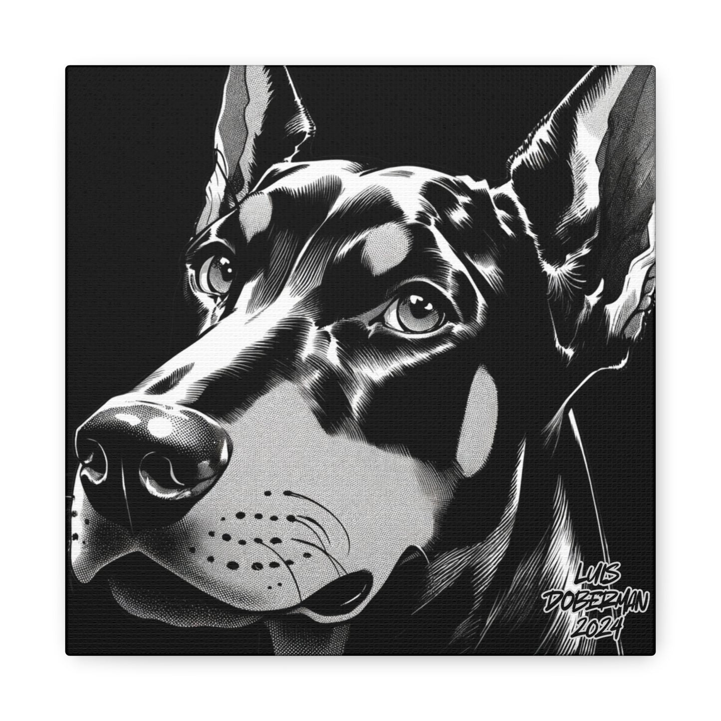 Luis Doberman 2024 Edition 048 Canvas