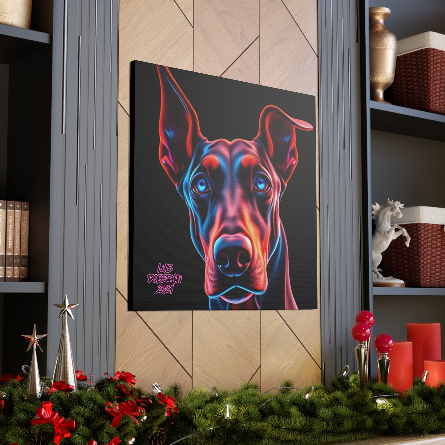 Luis Doberman 2024 Edition 005 Canvas