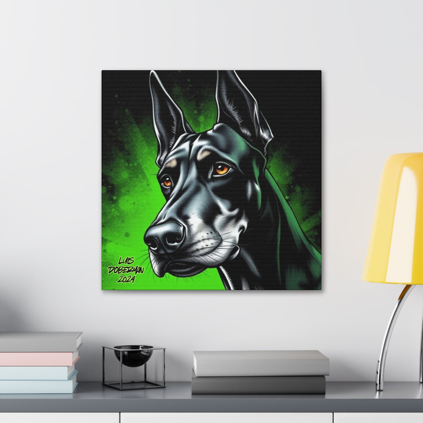 Luis Doberman 2024 Edition 007 Canvas
