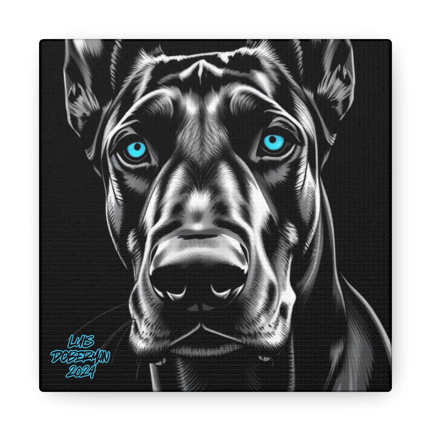 Luis Doberman 2024 Edition 004 Canvas