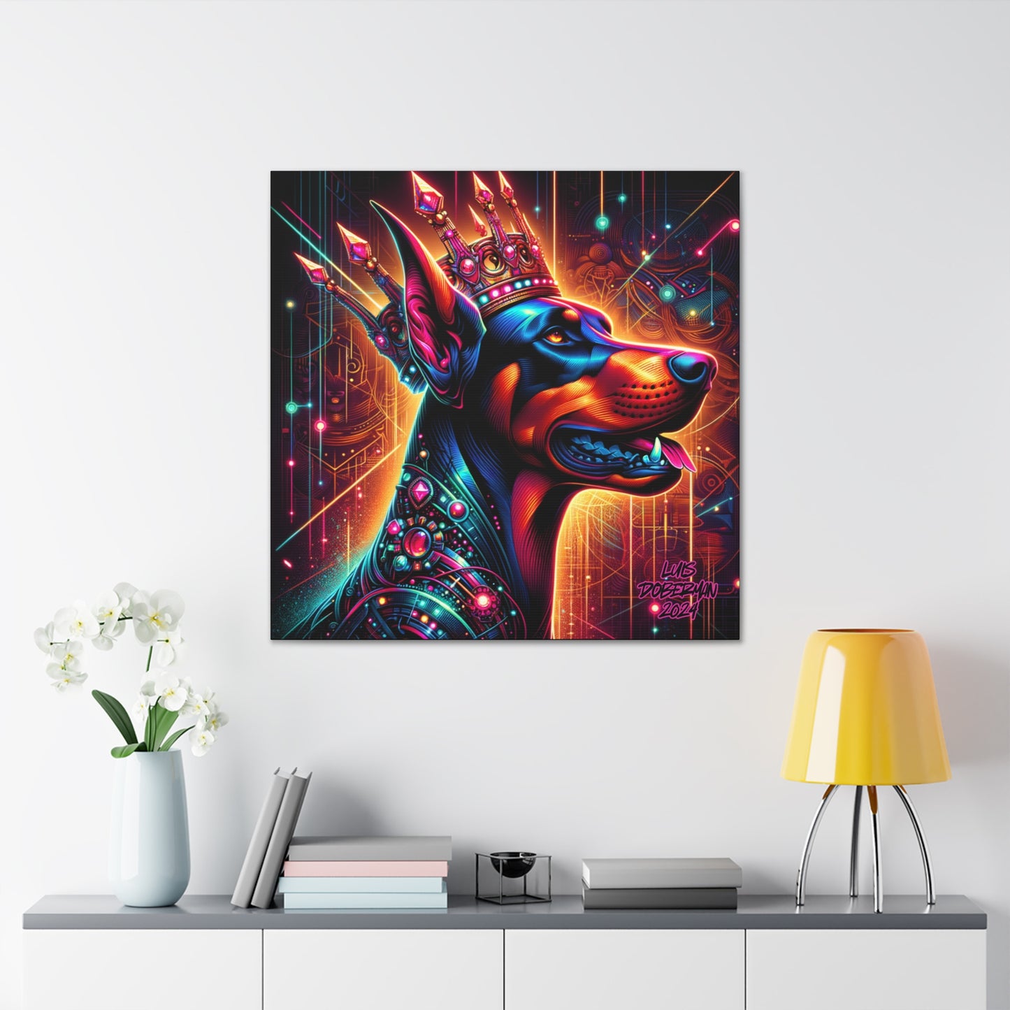Luis Doberman 2024 Edition 035 Canvas