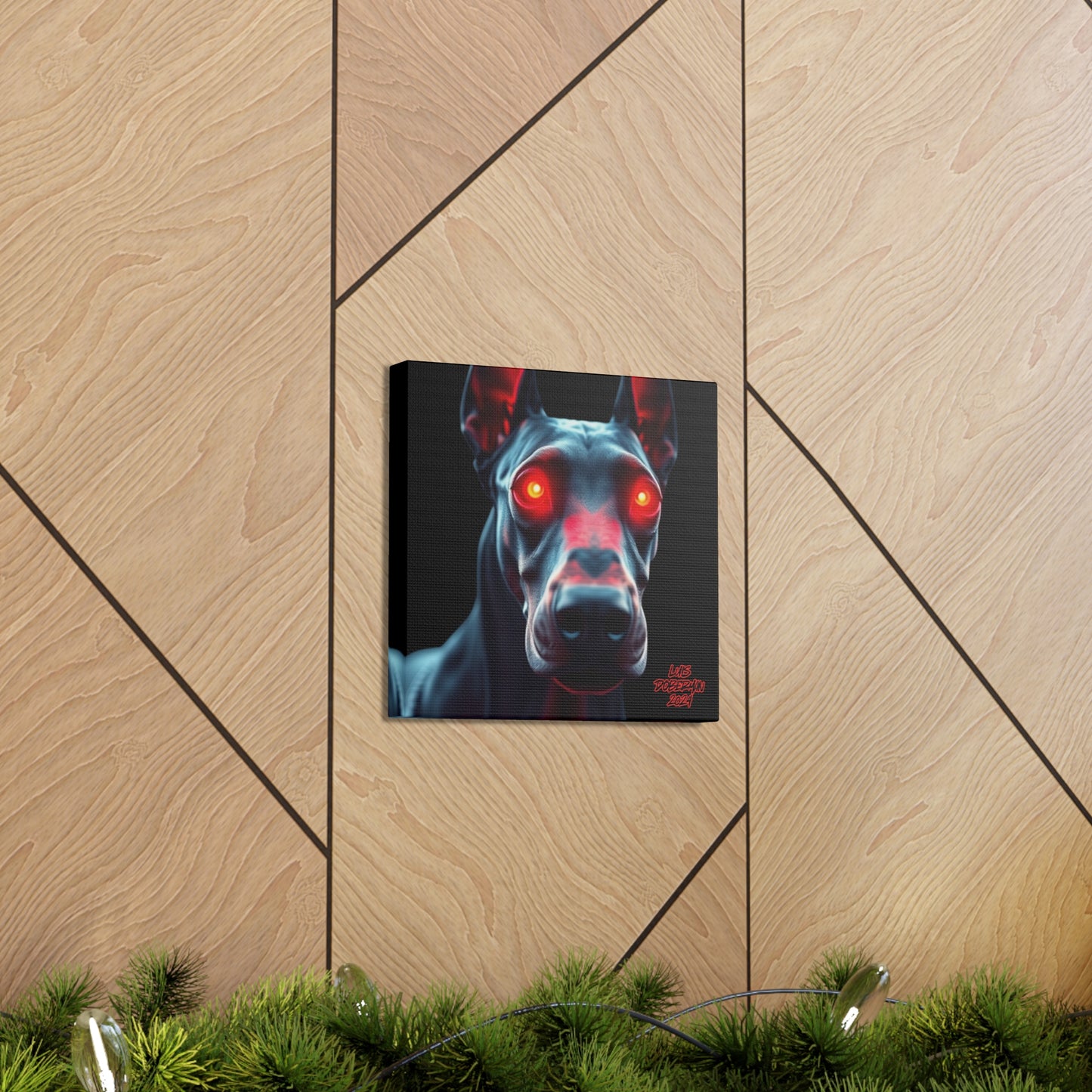 Luis Doberman 2024 Edition 008 Canvas Gallery Wraps