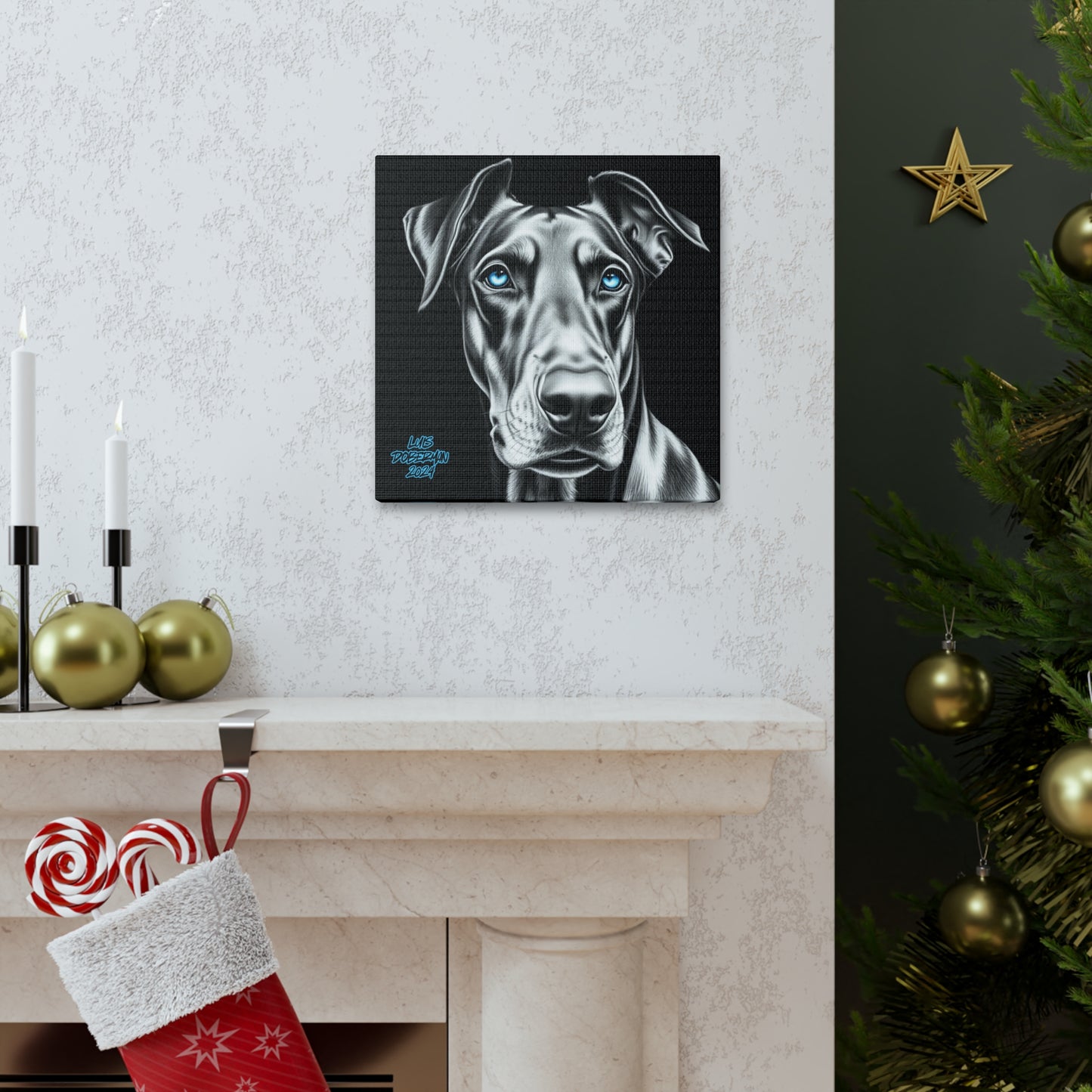 Luis Doberman 2024 Edition 015 Canvas