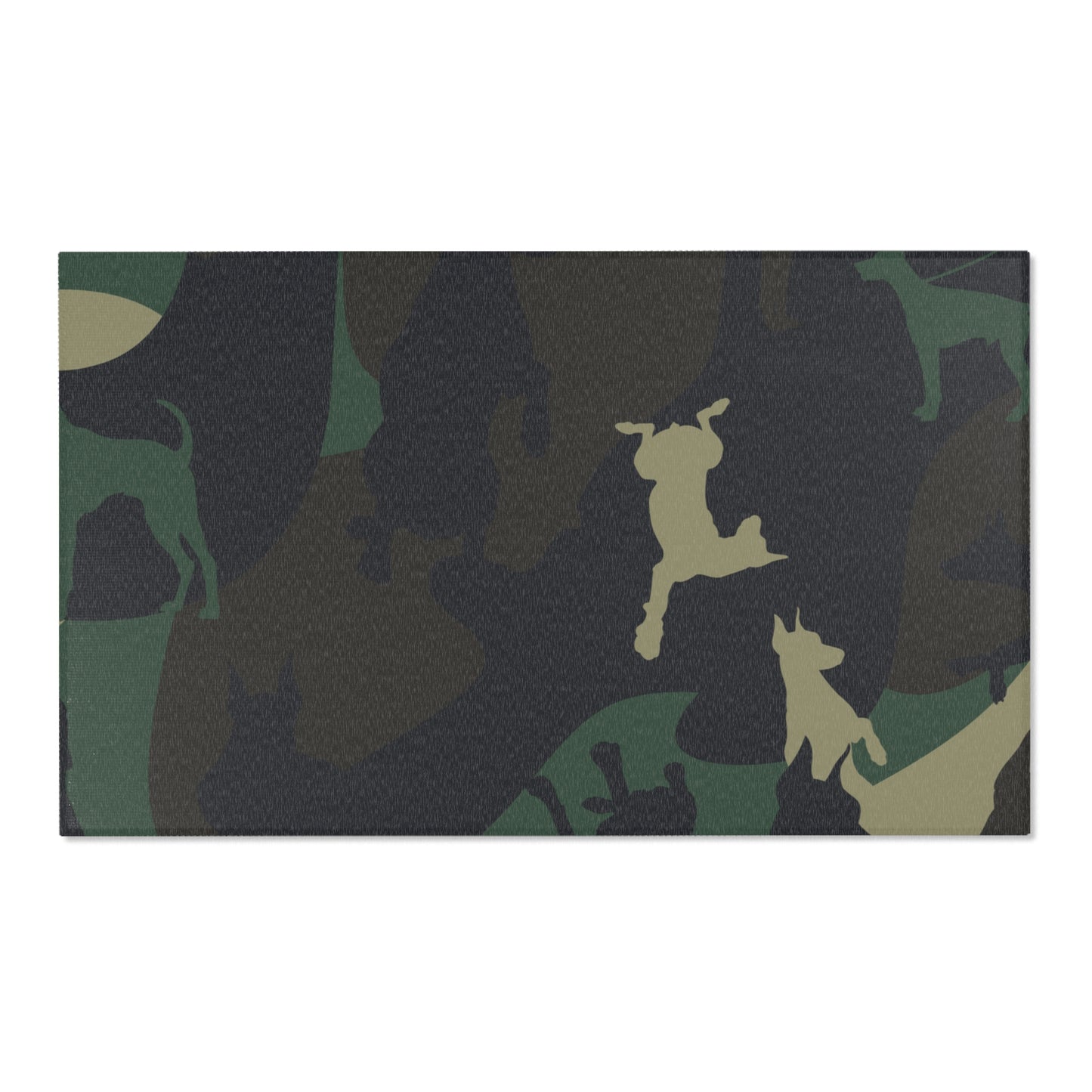 Dobie Camo Pattern Area Rugs