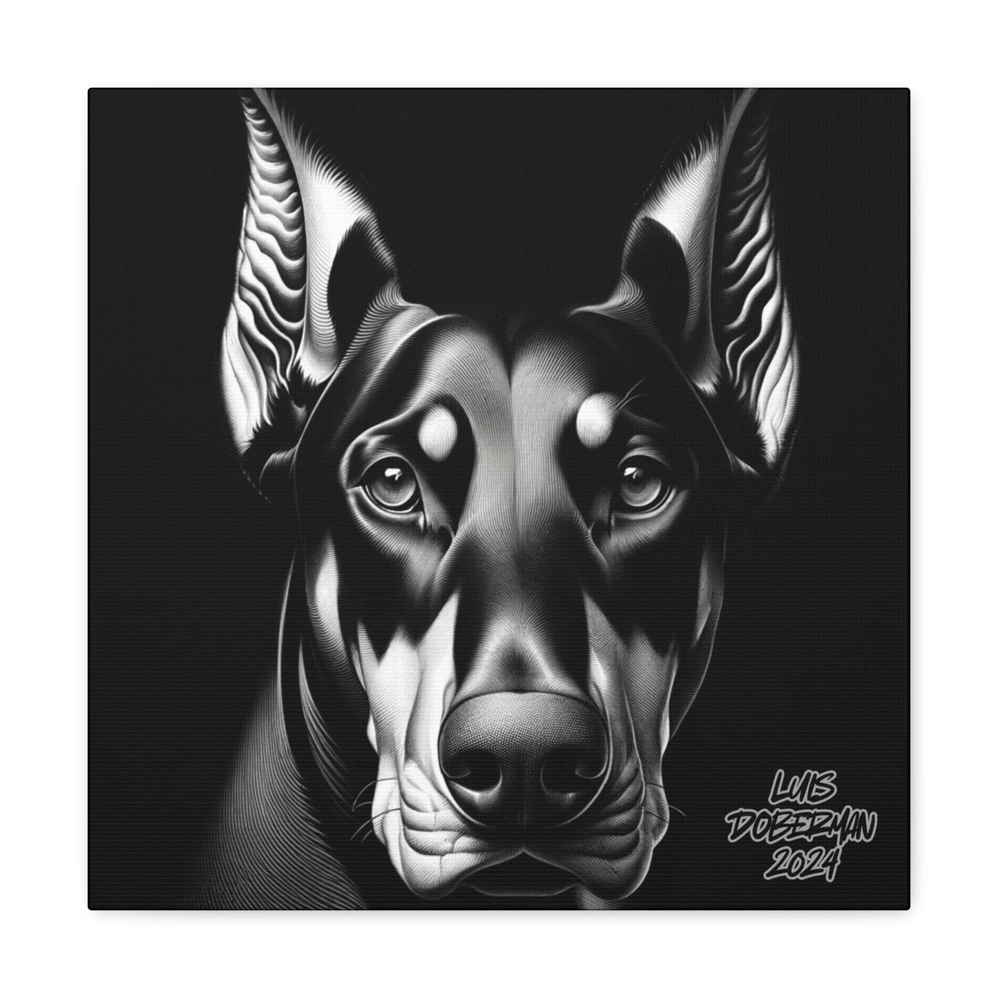 Luis Doberman 2024 Edition 042 Canvas