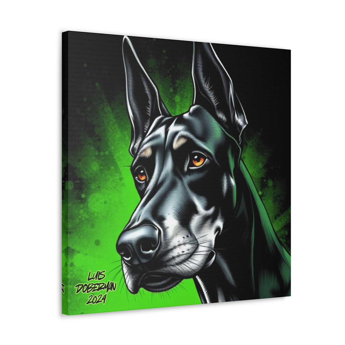 Luis Doberman 2024 Edition 007 Canvas