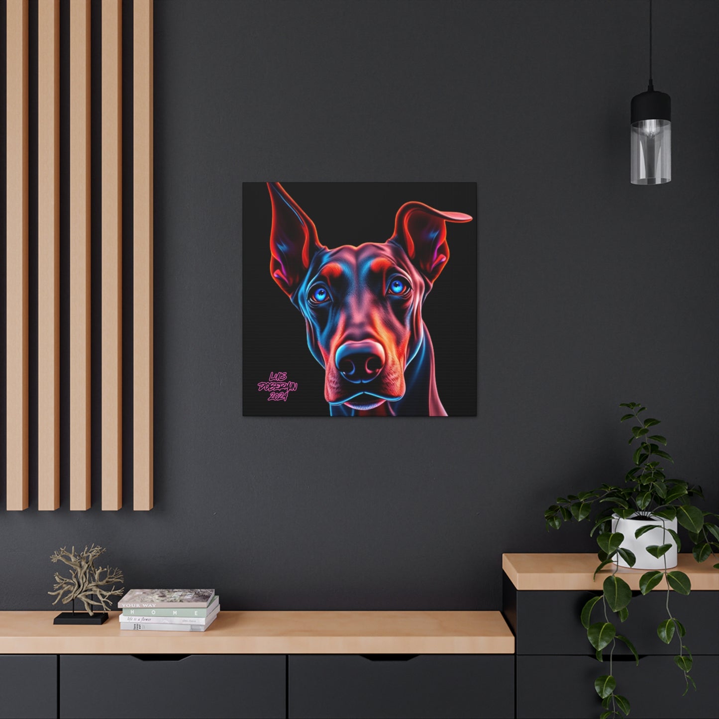 Luis Doberman 2024 Edition 005 Canvas