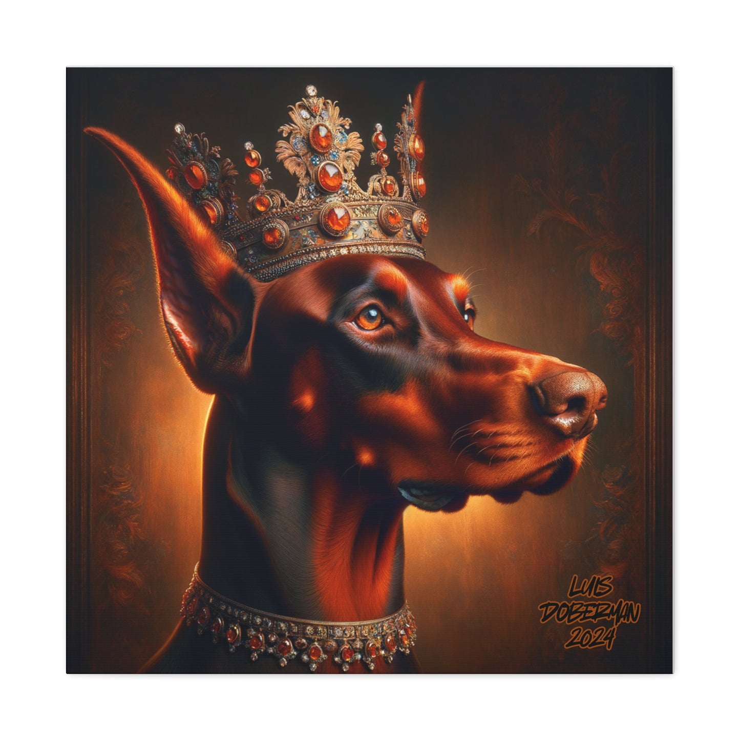 Luis Doberman 2024 Edition 032 Canvas