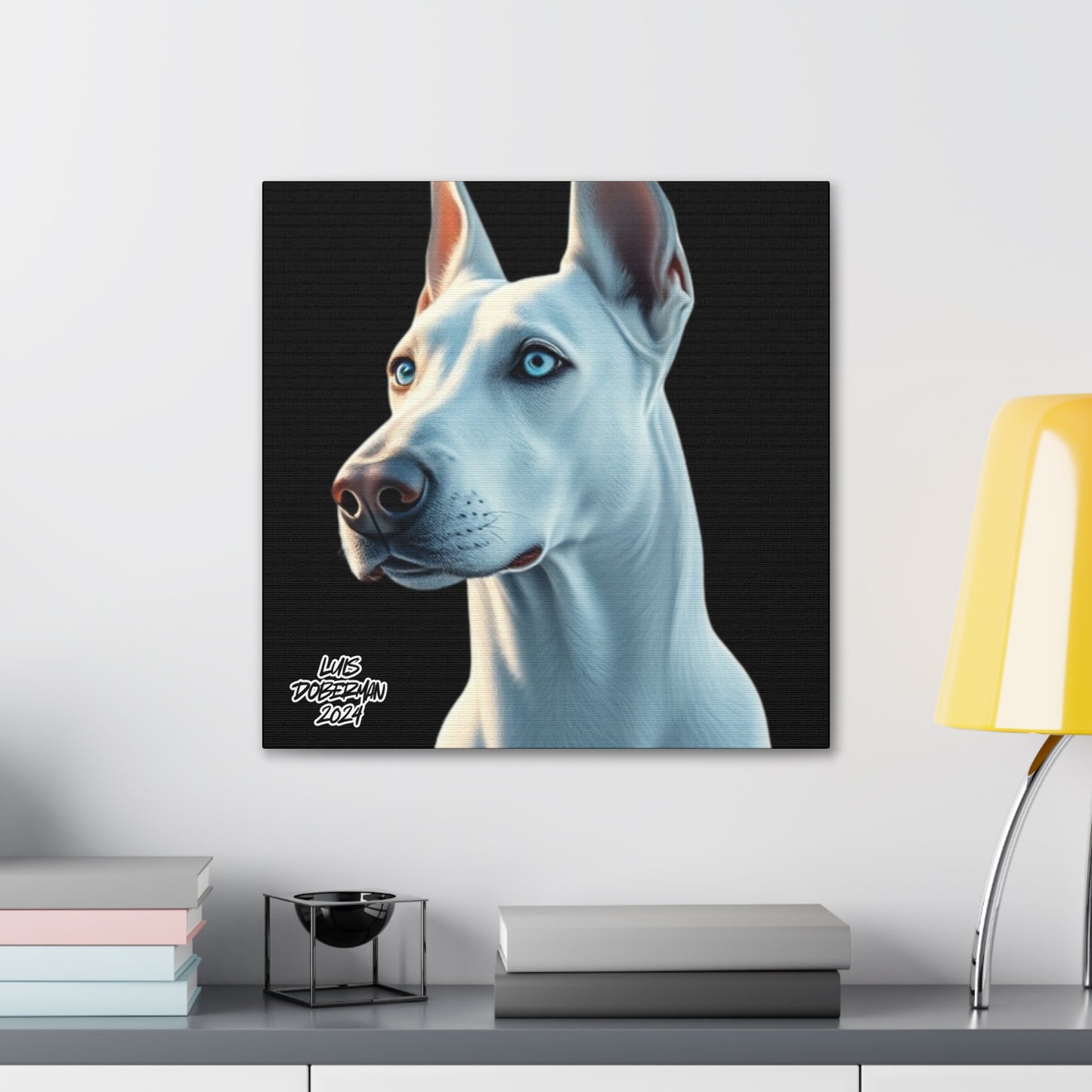 Luis Doberman 2024 Edition 001 Canvas