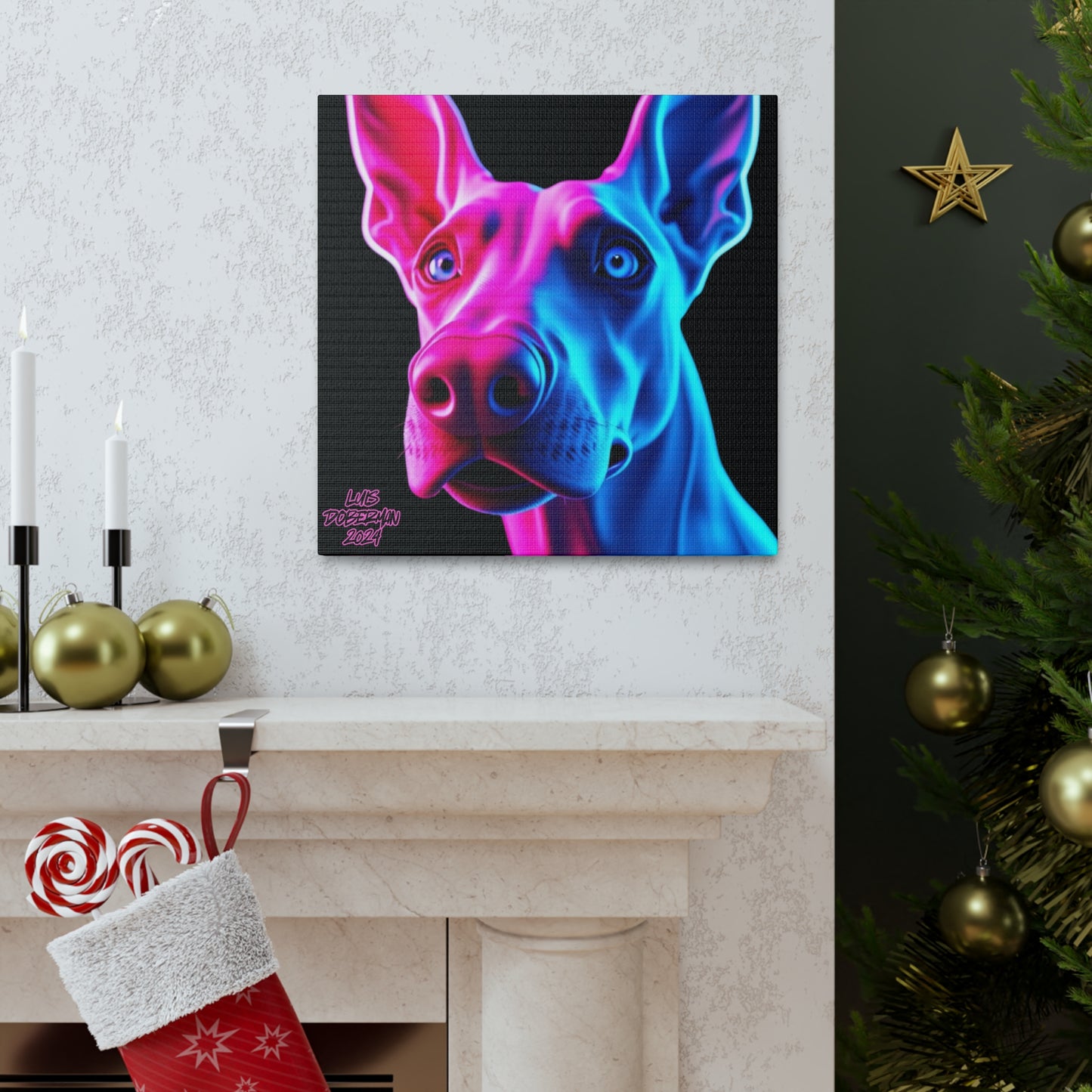 Luis Doberman 2024 Edition 013 Canvas