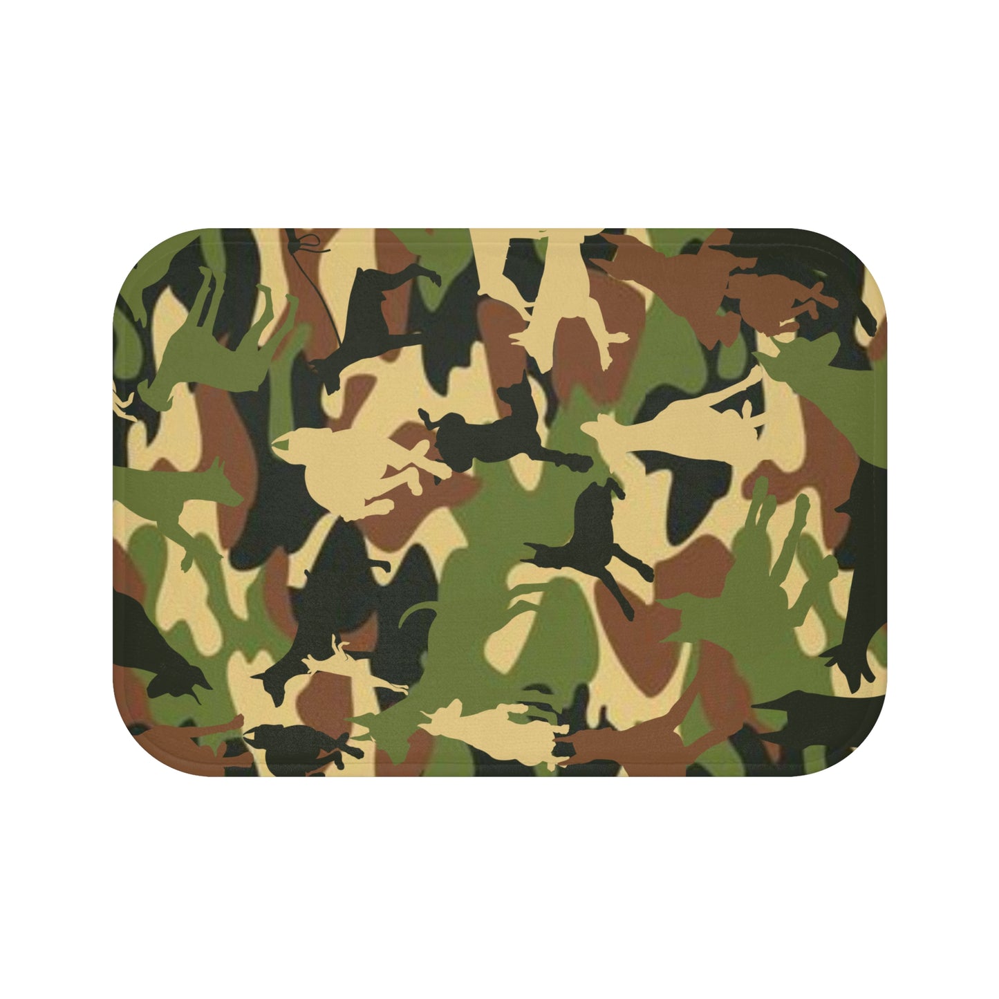 Food/Water Mat Dobie Brown Camo