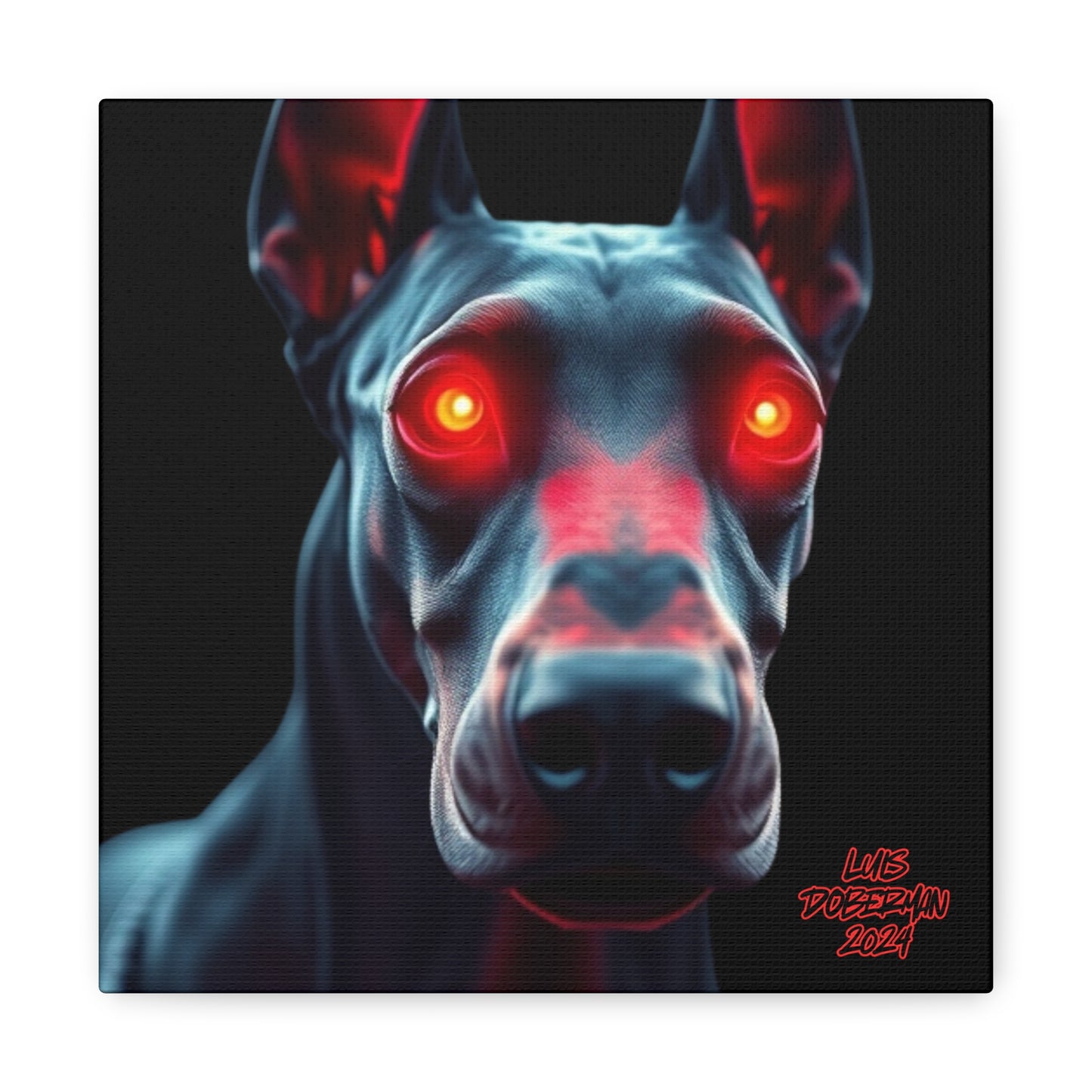 Luis Doberman 2024 Edition 008 Canvas Gallery Wraps