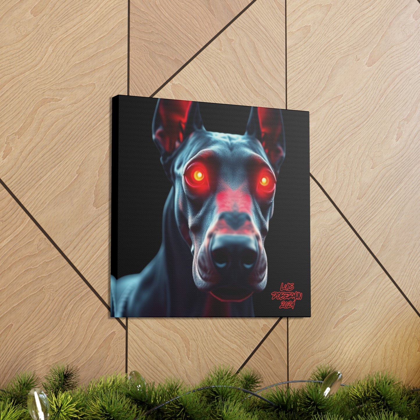 Luis Doberman 2024 Edition 008 Canvas Gallery Wraps