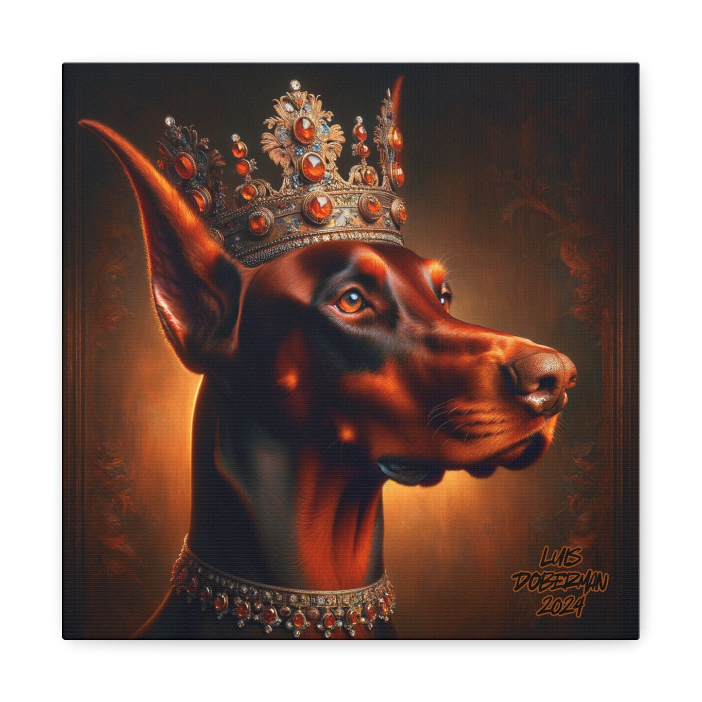 Luis Doberman 2024 Edition 032 Canvas