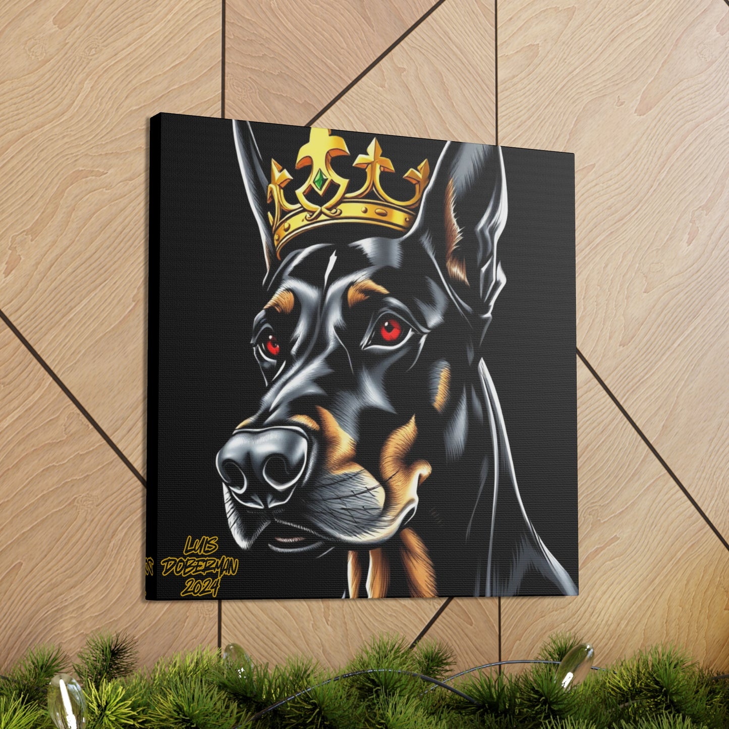 Luis Doberman 2024 Edition 003 Canvas