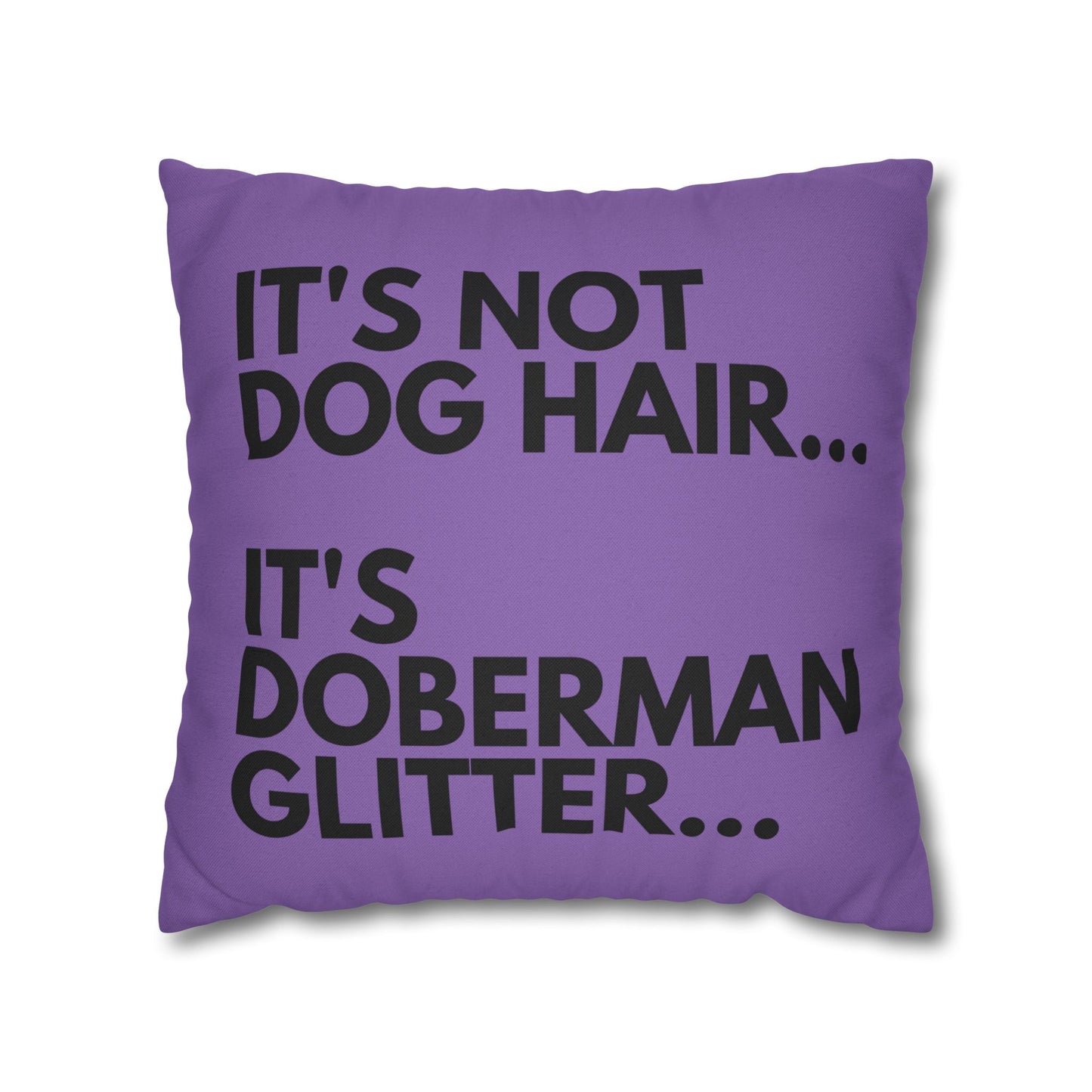 Glitter 2 Light Purple Square Pillowcase