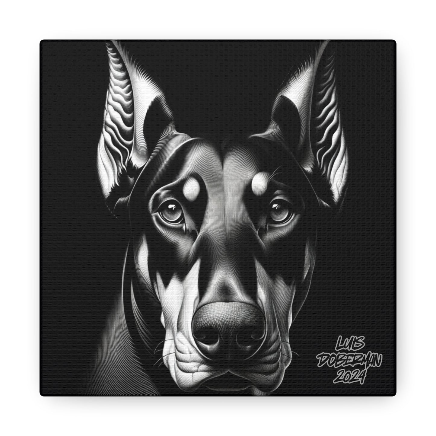 Luis Doberman 2024 Edition 042 Canvas