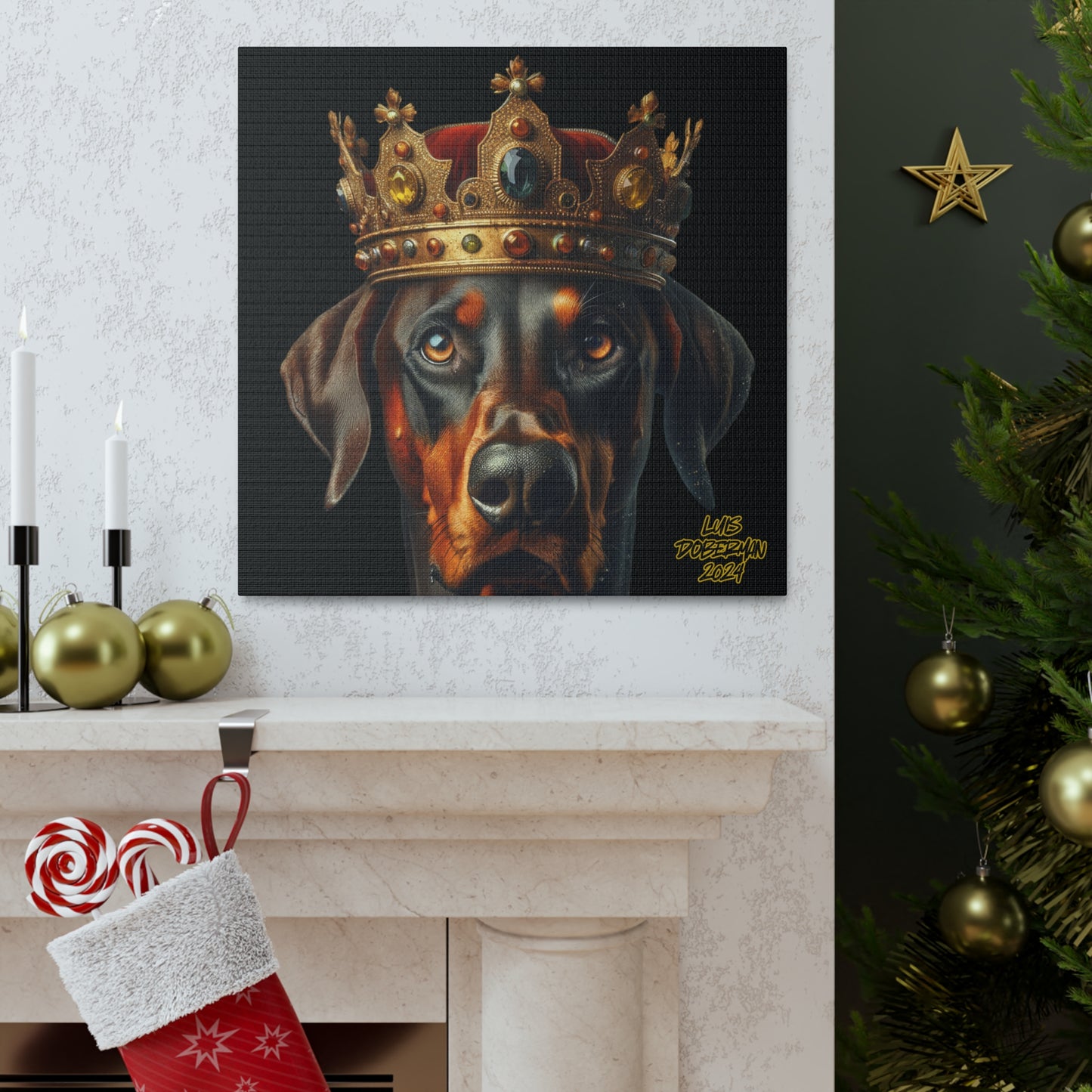 Luis Doberman 2024 Edition 029 Canvas
