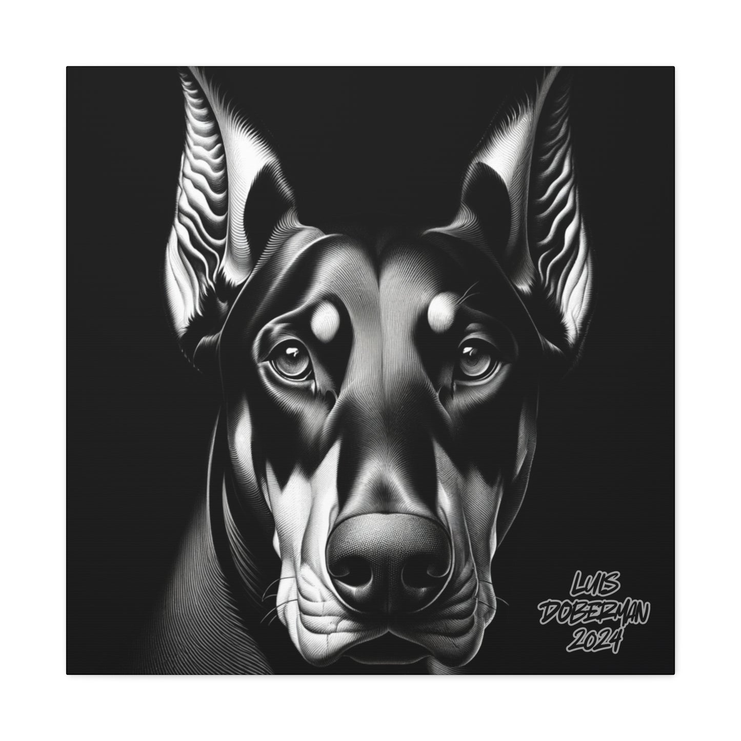 Luis Doberman 2024 Edition 042 Canvas