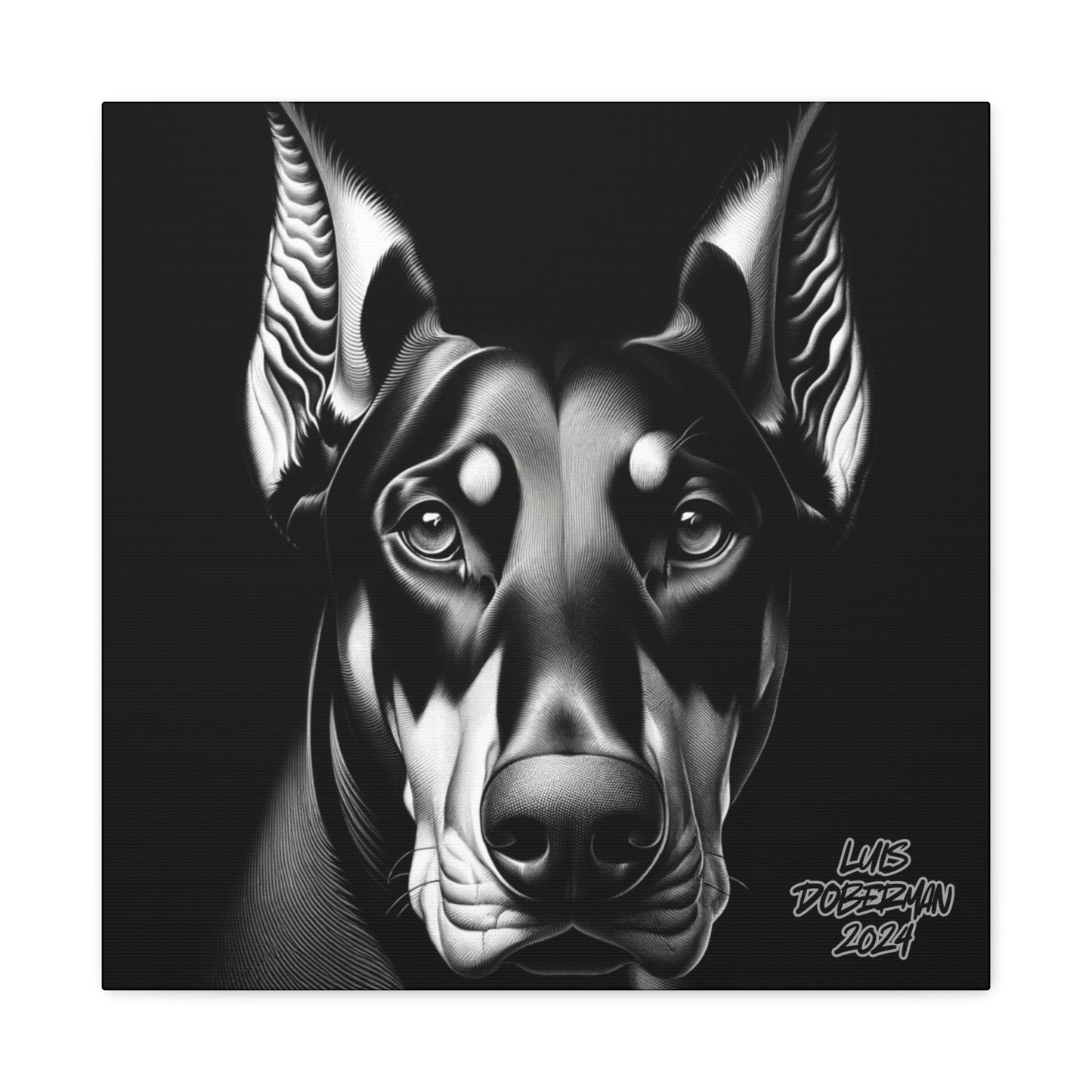 Luis Doberman 2024 Edition 042 Canvas