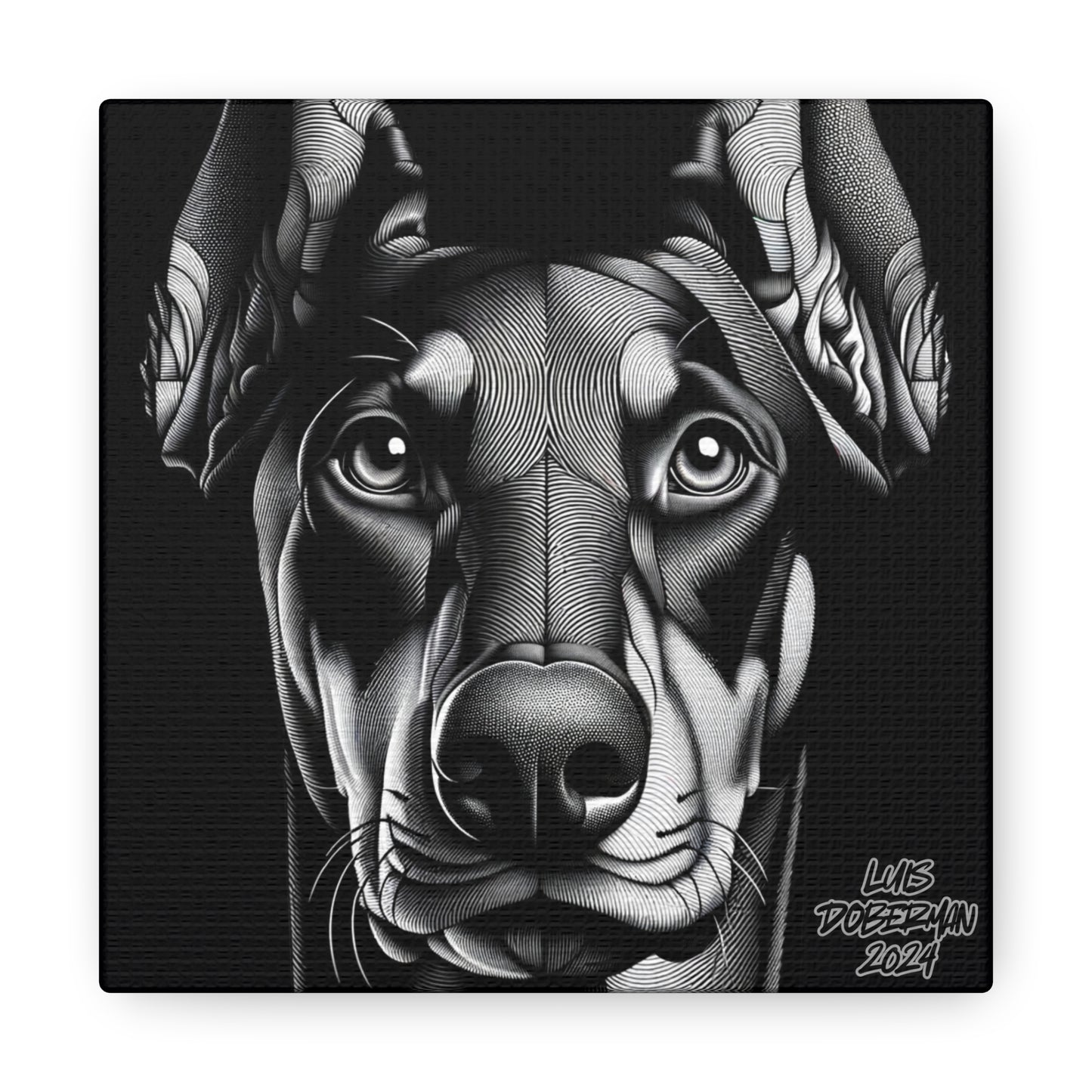 Luis Doberman 2024 Edition 044 Canvas