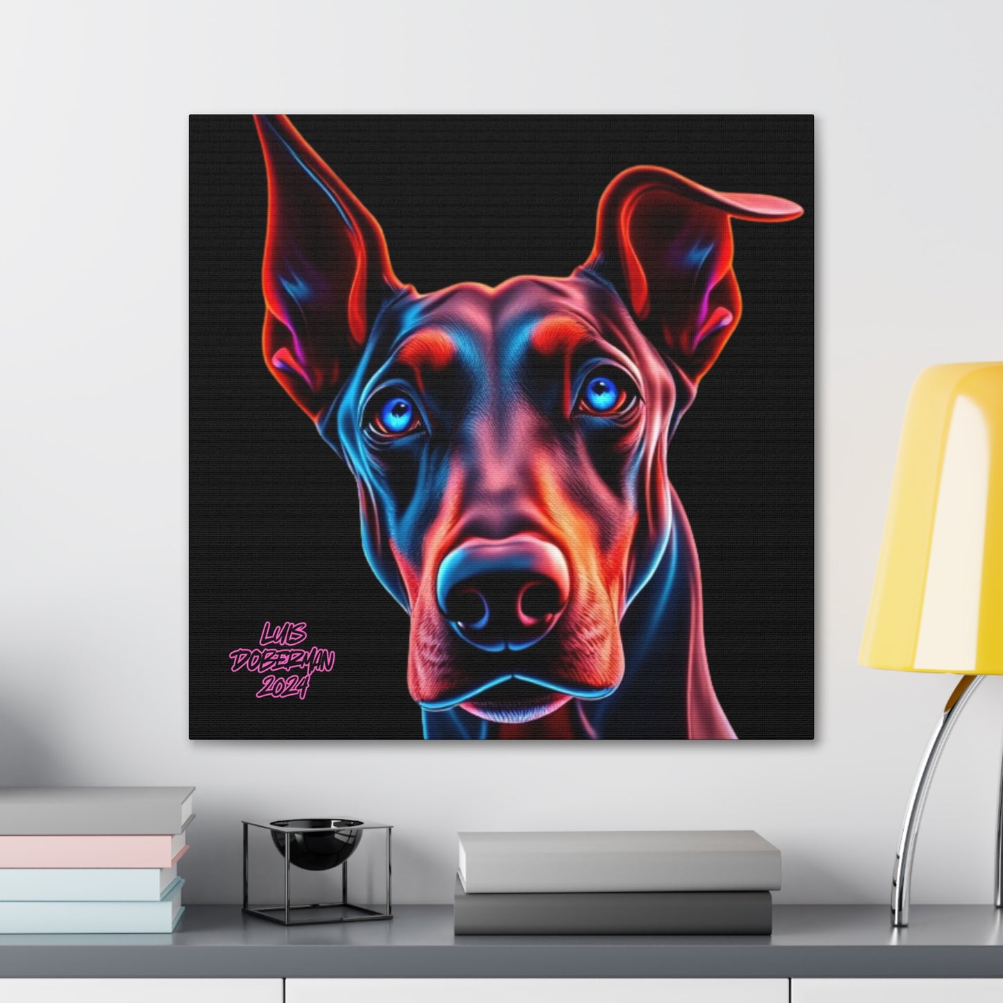 Luis Doberman 2024 Edition 005 Canvas