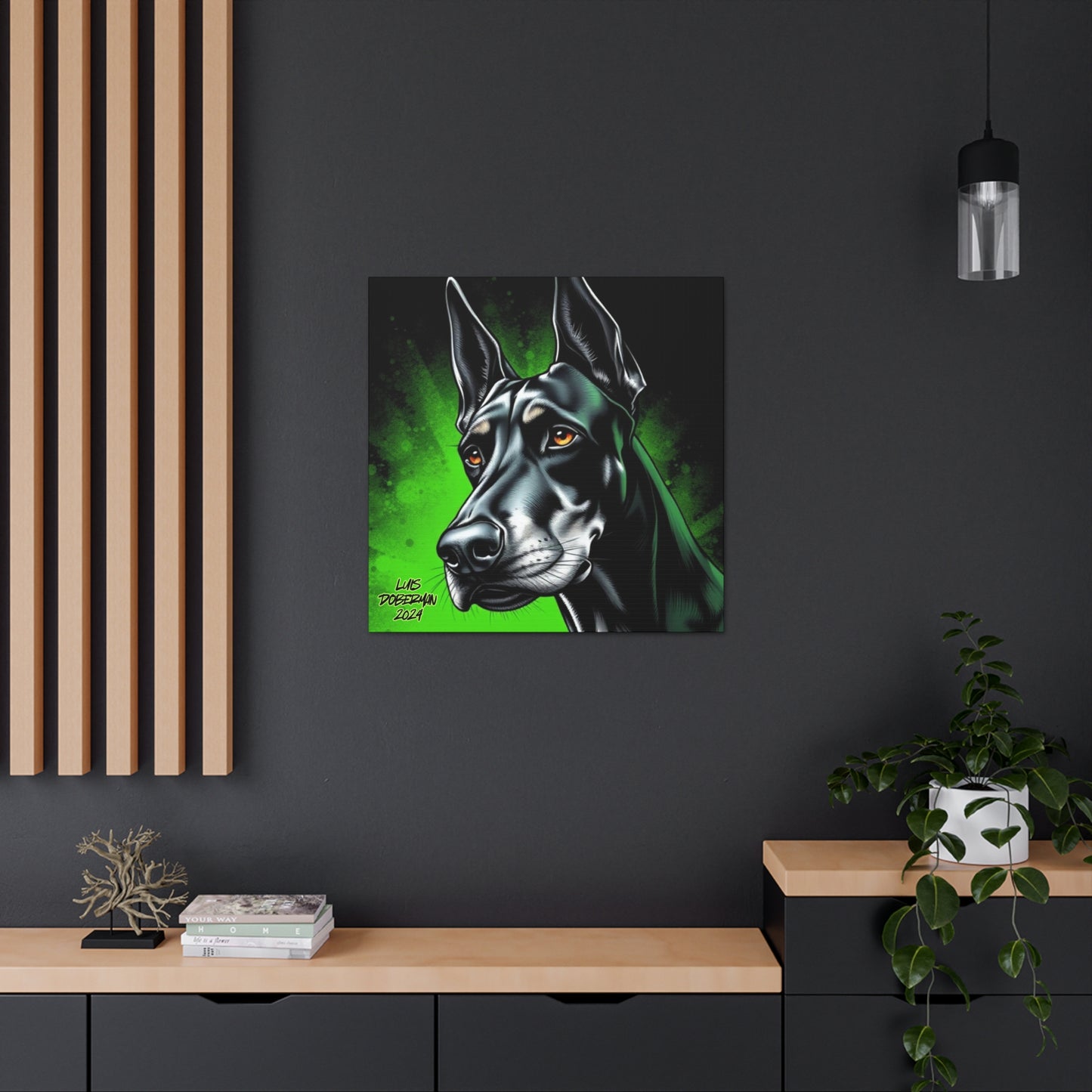 Luis Doberman 2024 Edition 007 Canvas