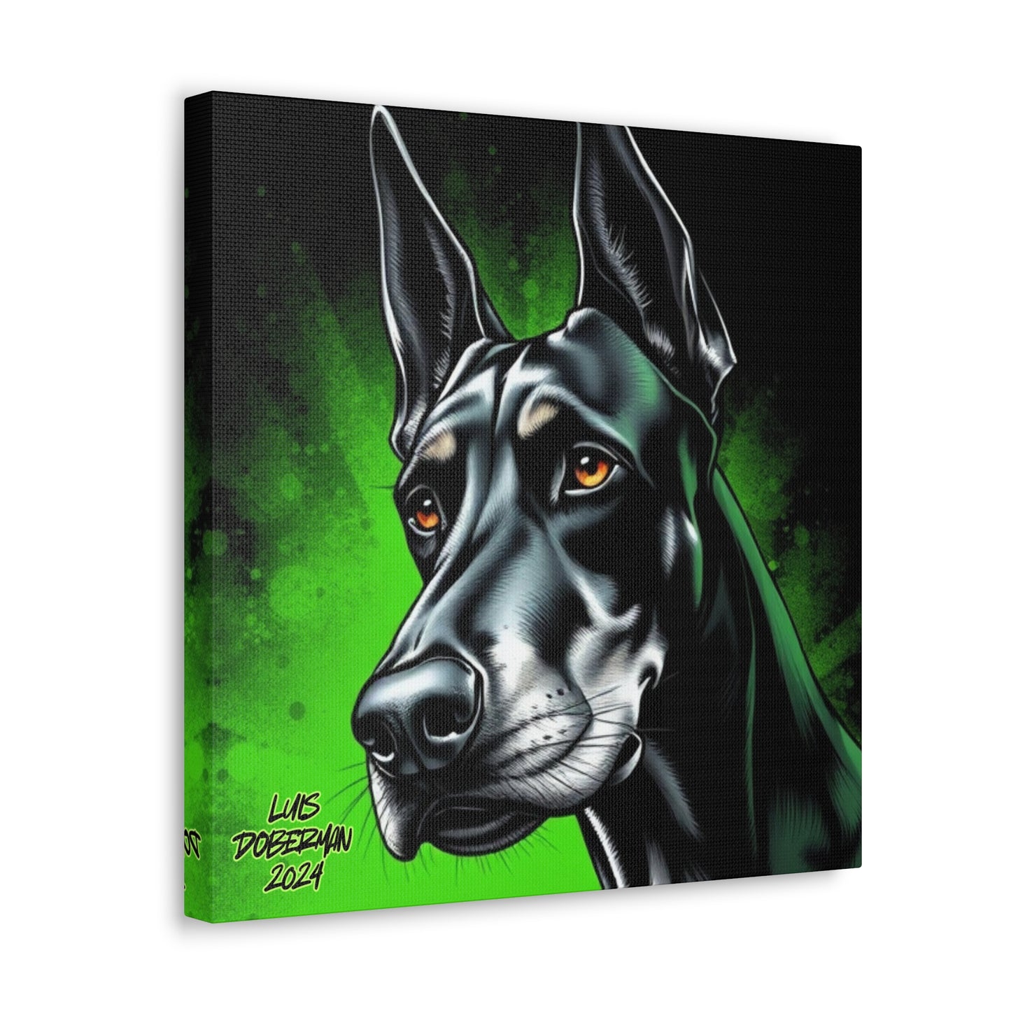 Luis Doberman 2024 Edition 007 Canvas