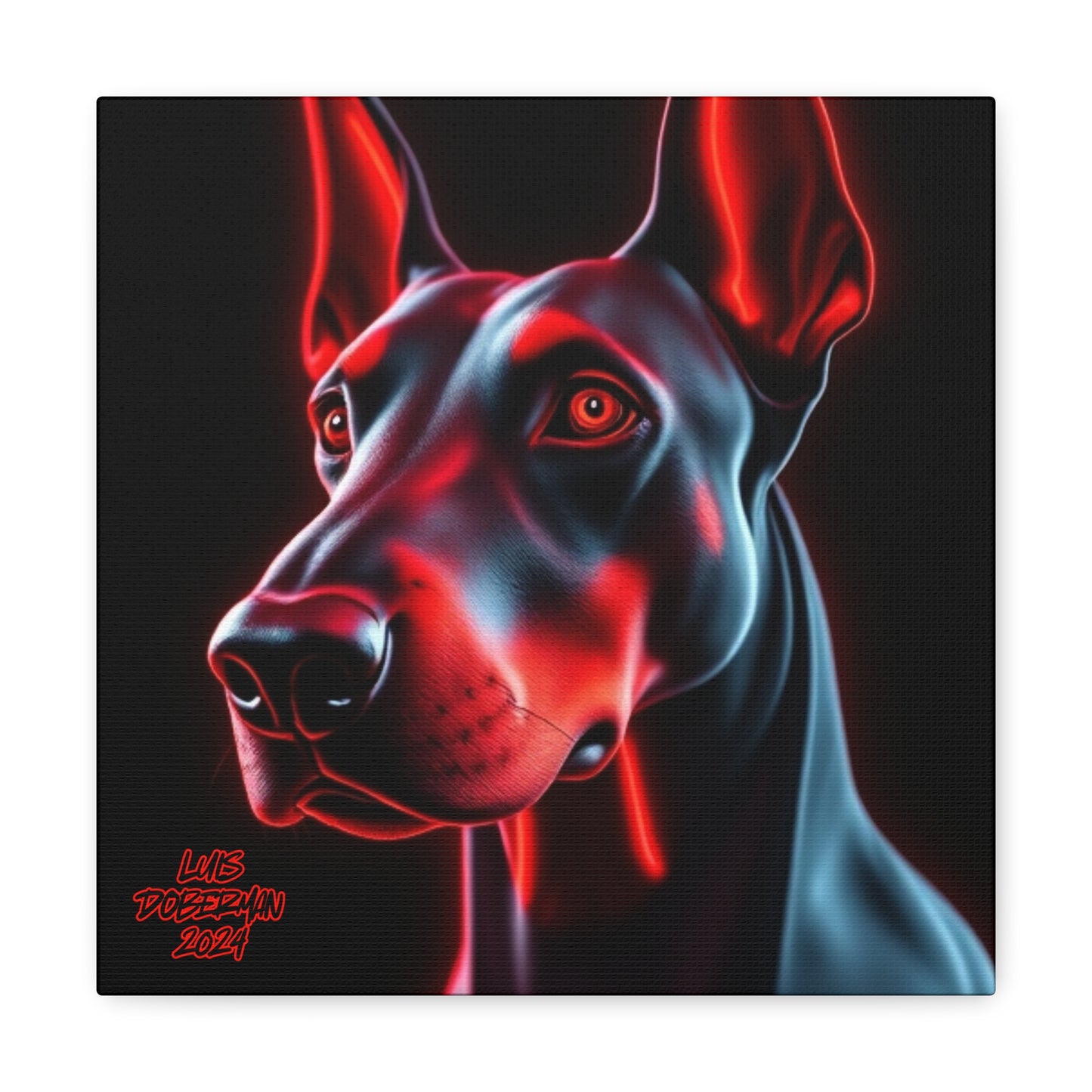 Luis Doberman 2024 Edition 006 Canvas