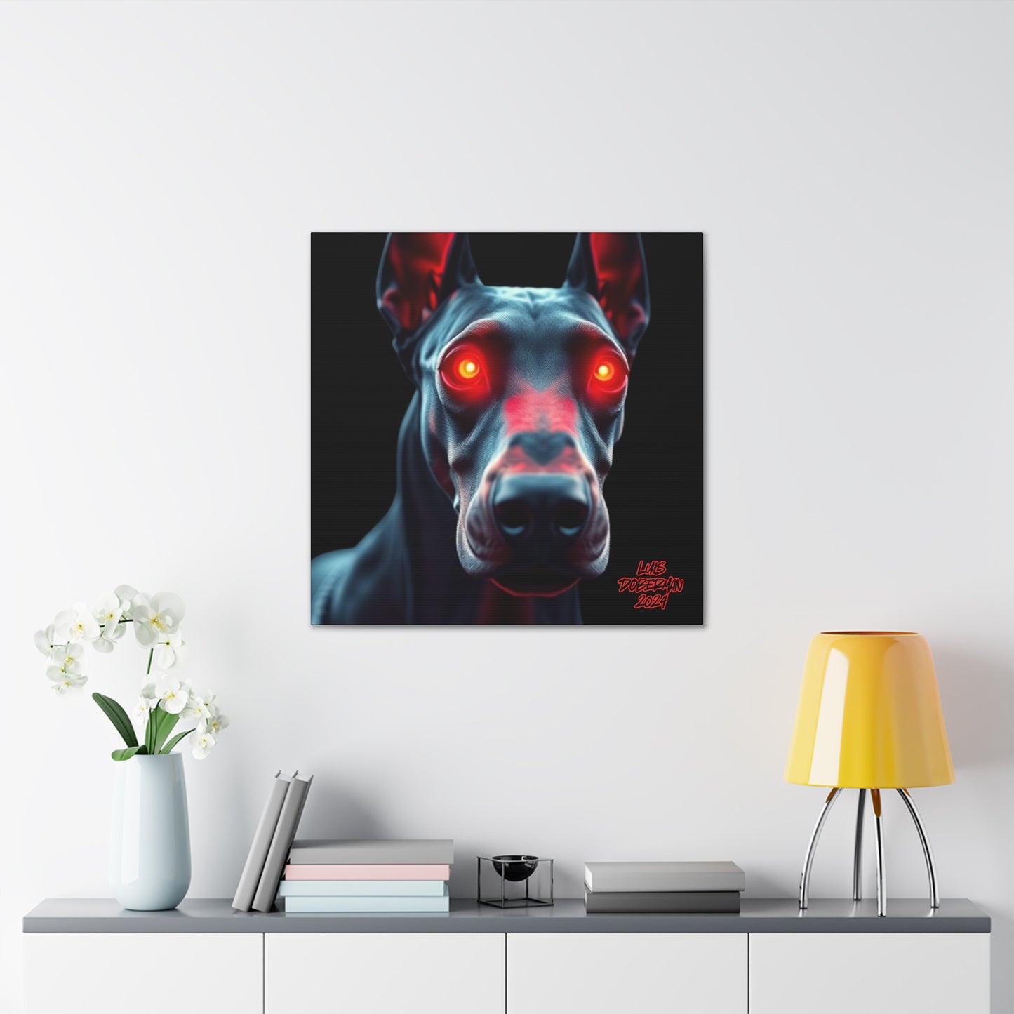 Luis Doberman 2024 Edition 008 Canvas Gallery Wraps