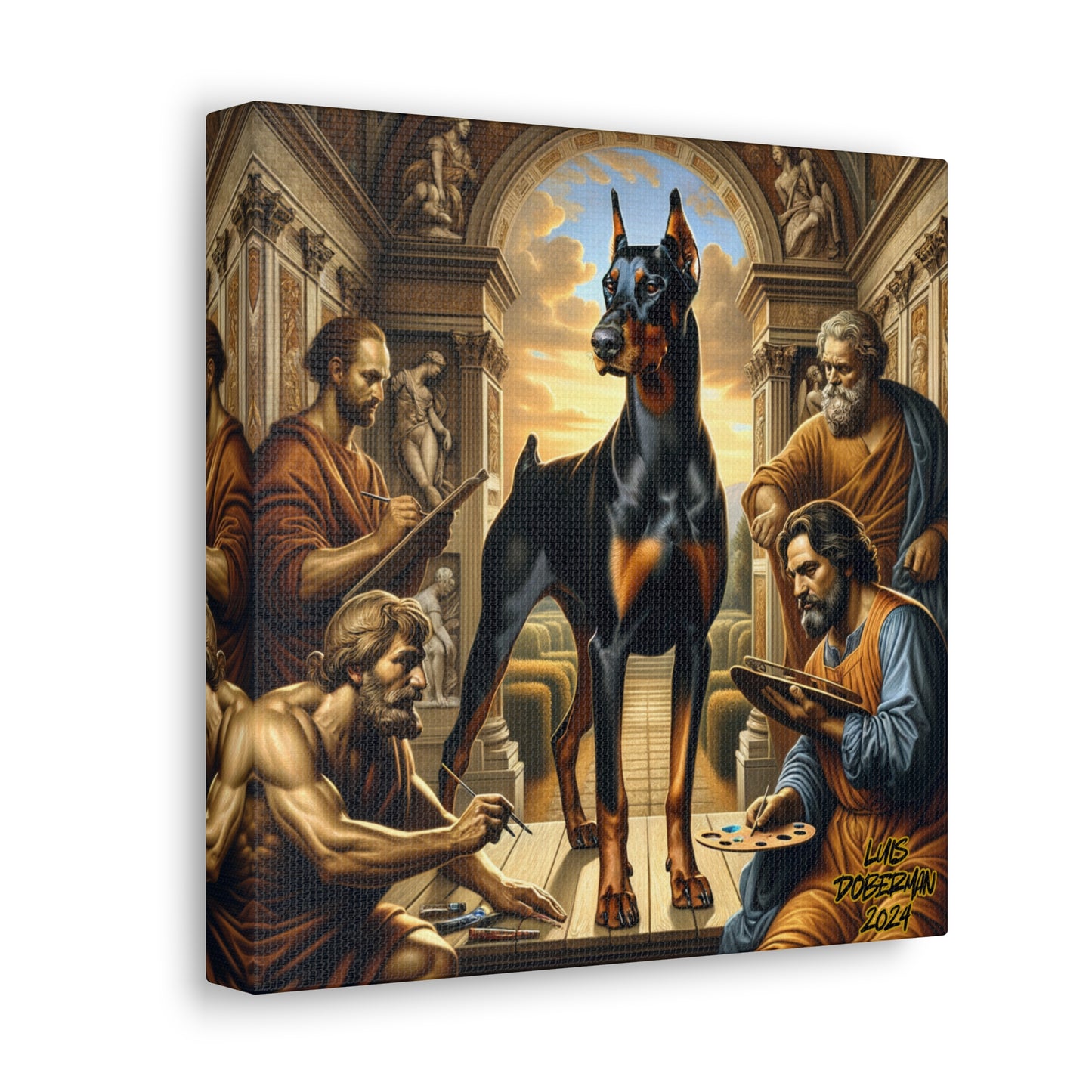 Luis Doberman 2024 Edition 018 Canvas