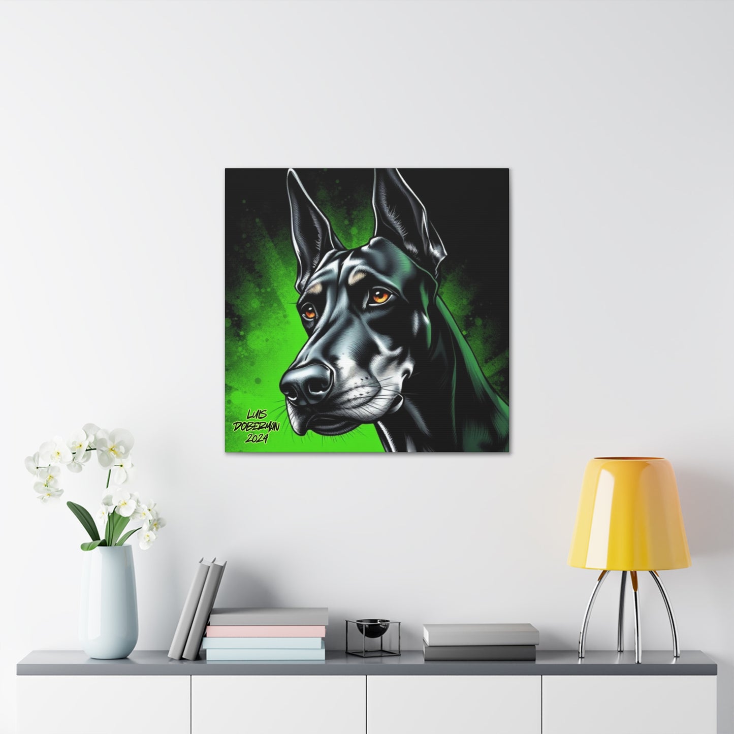 Luis Doberman 2024 Edition 007 Canvas