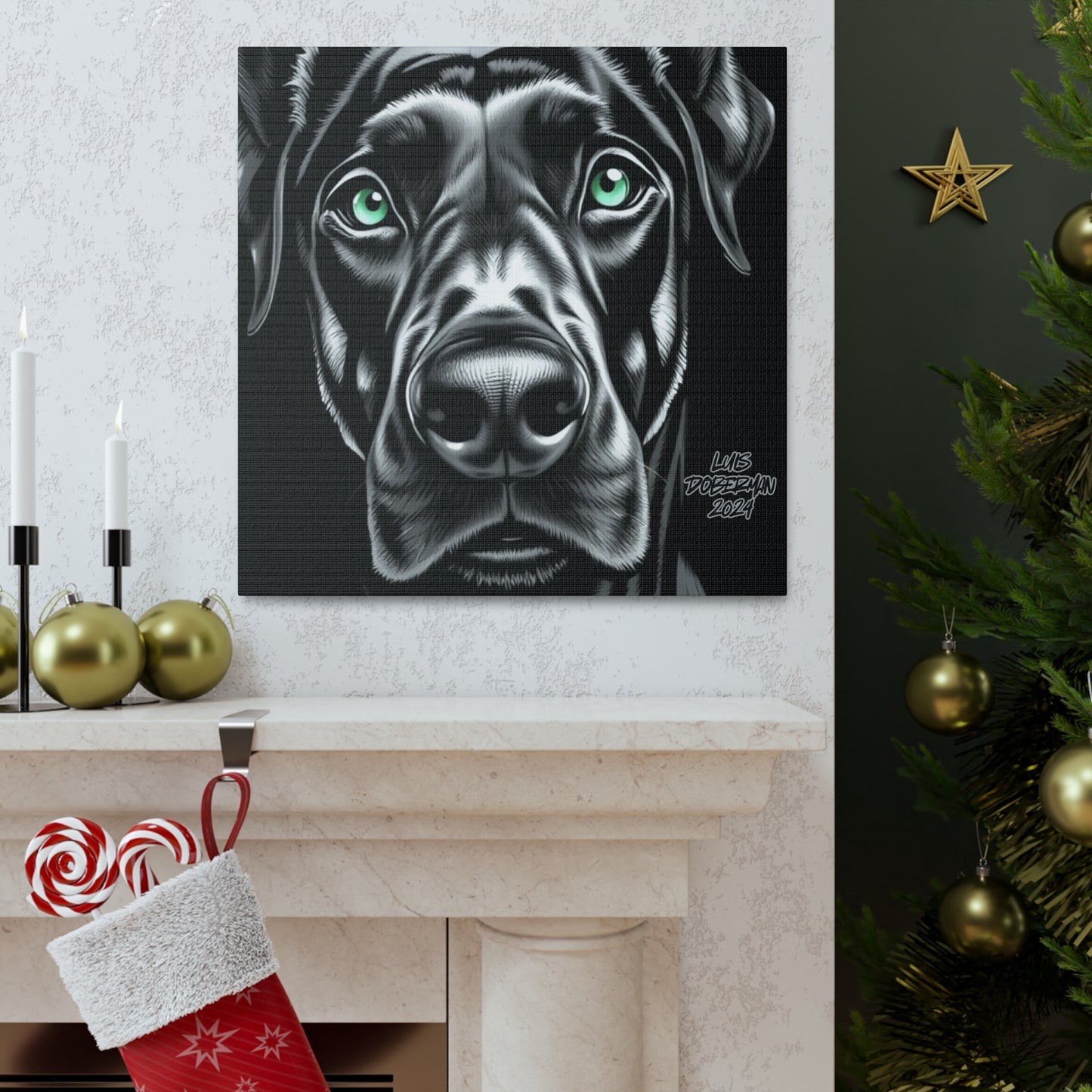 Luis Doberman 2024 Edition 016 Canvas