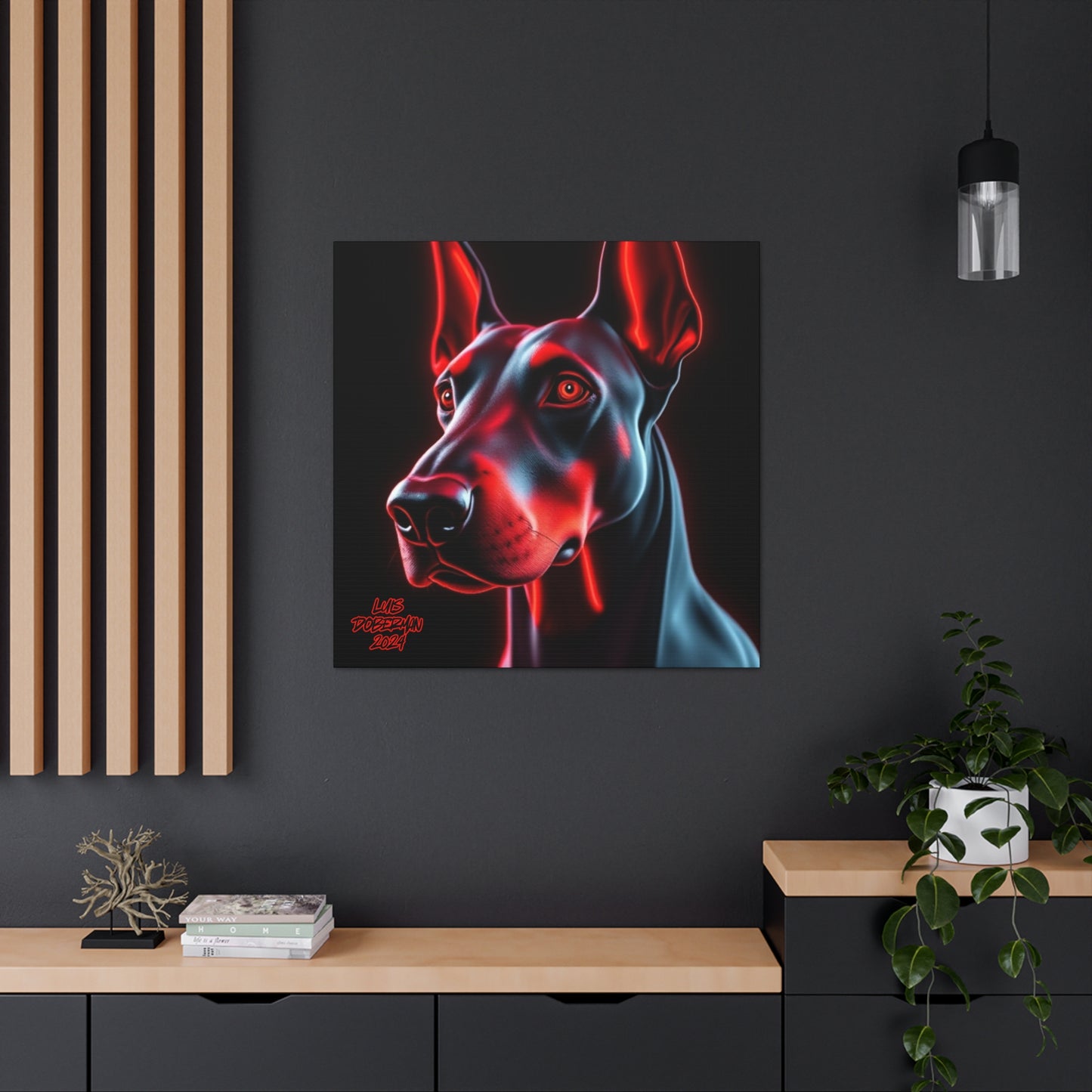 Luis Doberman 2024 Edition 006 Canvas