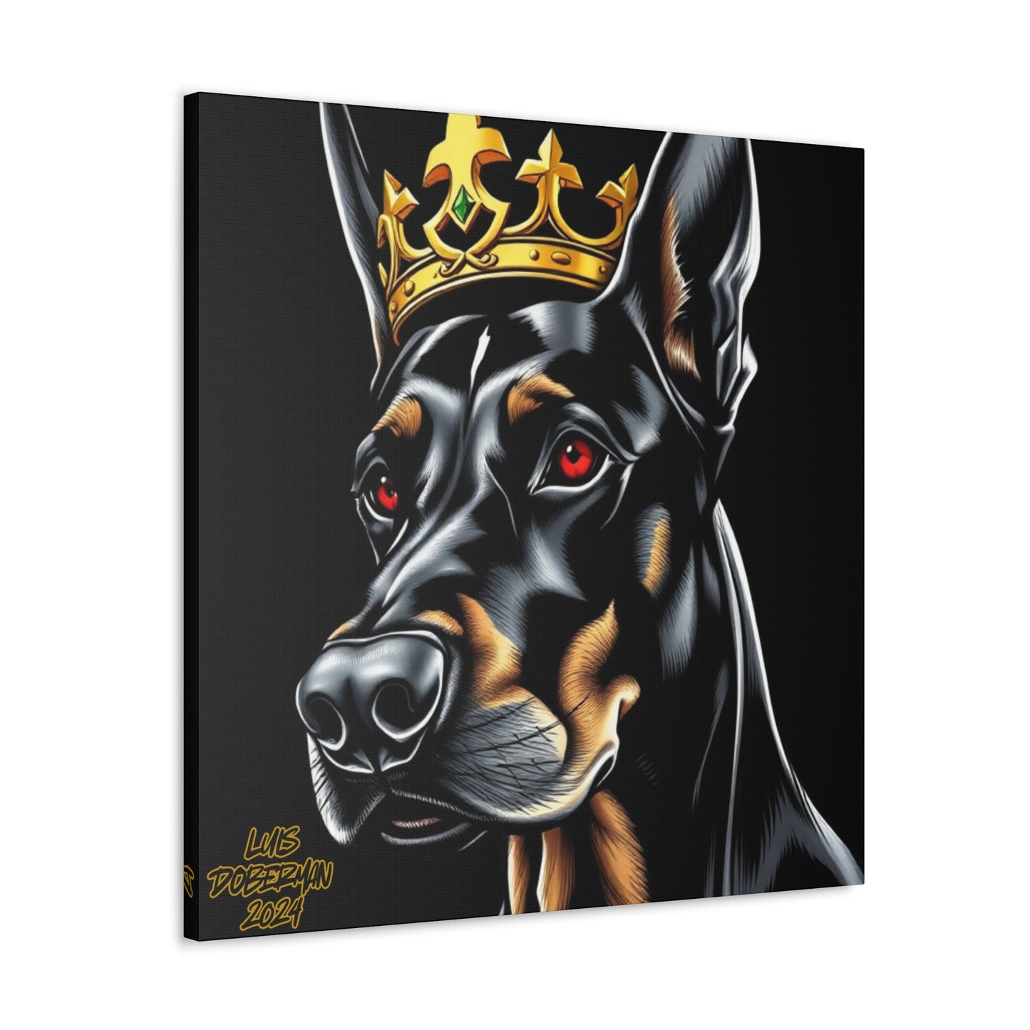 Luis Doberman 2024 Edition 003 Canvas