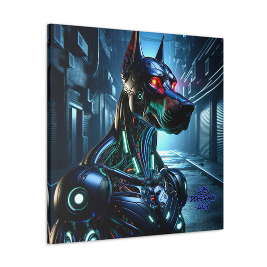 Luis Doberman 2024 Edition 017 Canvas Gallery Wraps