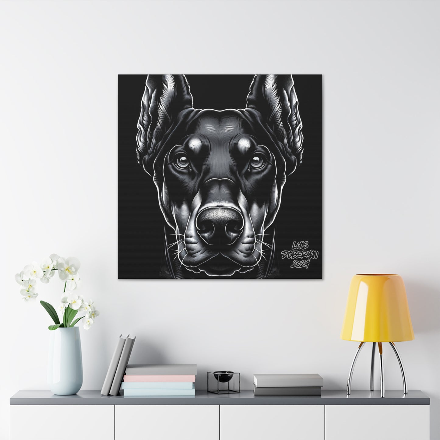 Luis Doberman 2024 Edition 043 Canvas
